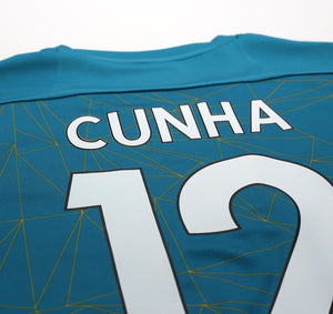 2022/23 CUNHA #12 Wolverhampton Wanderers Castore Away Football Shirt XL Wolves