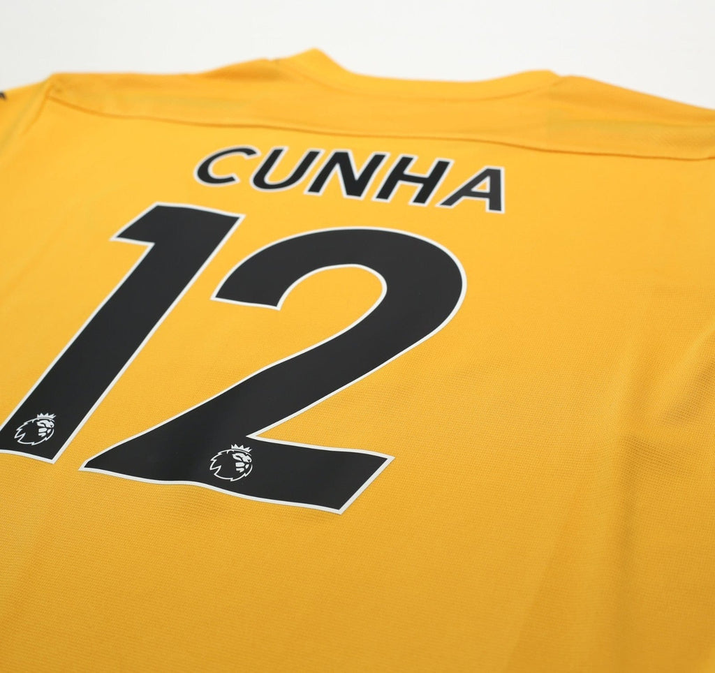 2022/23 CUNHA #12 Wolverhampton Wanderers Castore Home Football Shirt XL Wolves