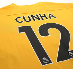 2022/23 CUNHA #12 Wolverhampton Wanderers Castore Home Football Shirt XL Wolves