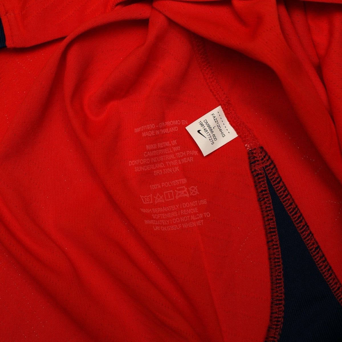 2022/23 England Nike Kitroom Player Issue Away Shirt (L) BNWOT World Cup