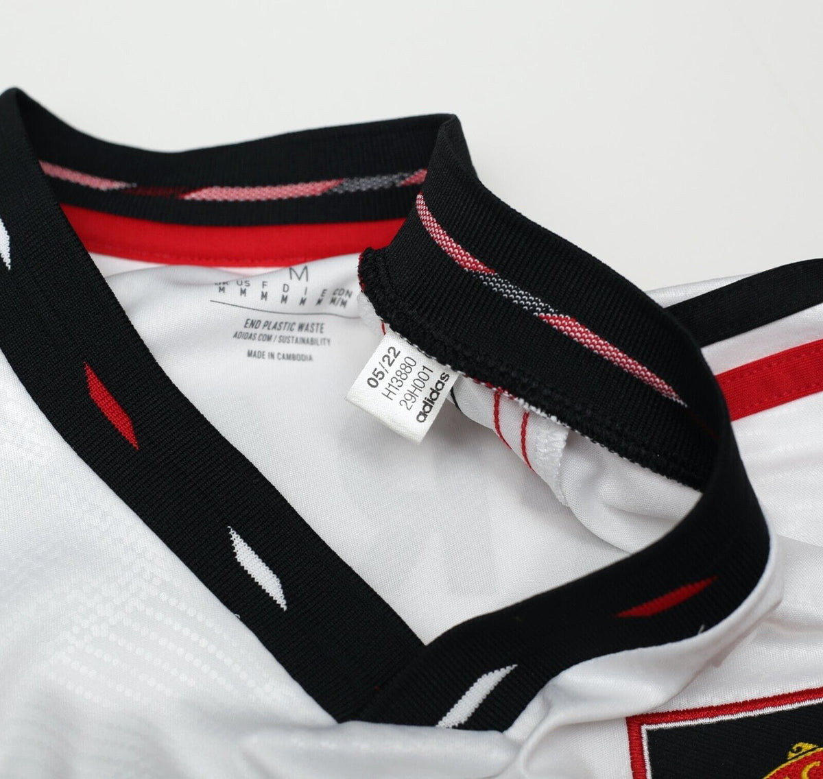 2022/23 FRED #17 Manchester United Vintage adidas Away Football Shirt (M)