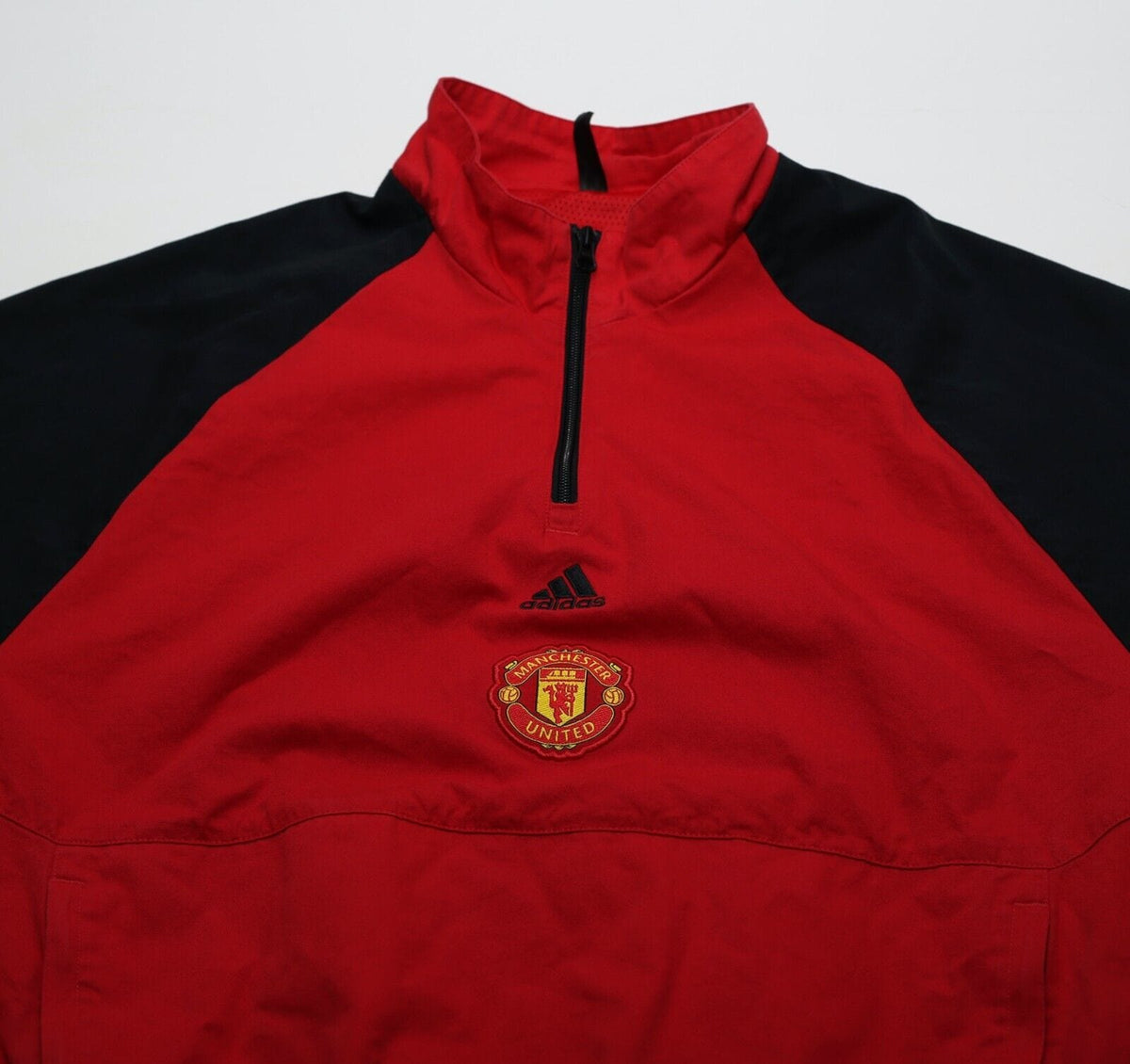 2022/23 MANCHESTER UNITED adidas Icon 1/4 Zip Top (M/L)