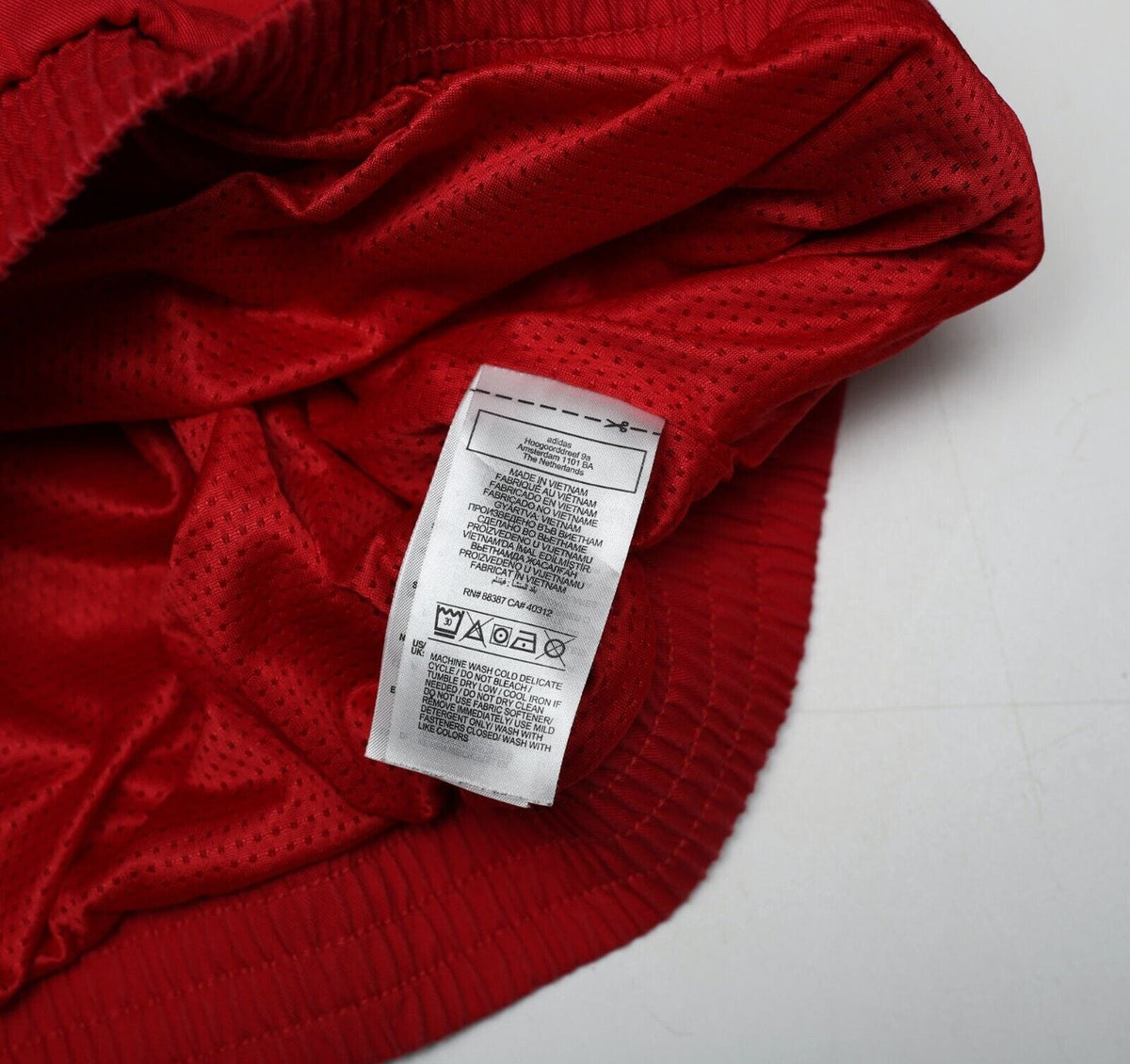 2022/23 MANCHESTER UNITED adidas Icon 1/4 Zip Top (M/L)