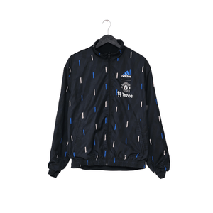 2022/23 MANCHESTER UNITED adidas Reversible Anthem Jacket Track Top (S)