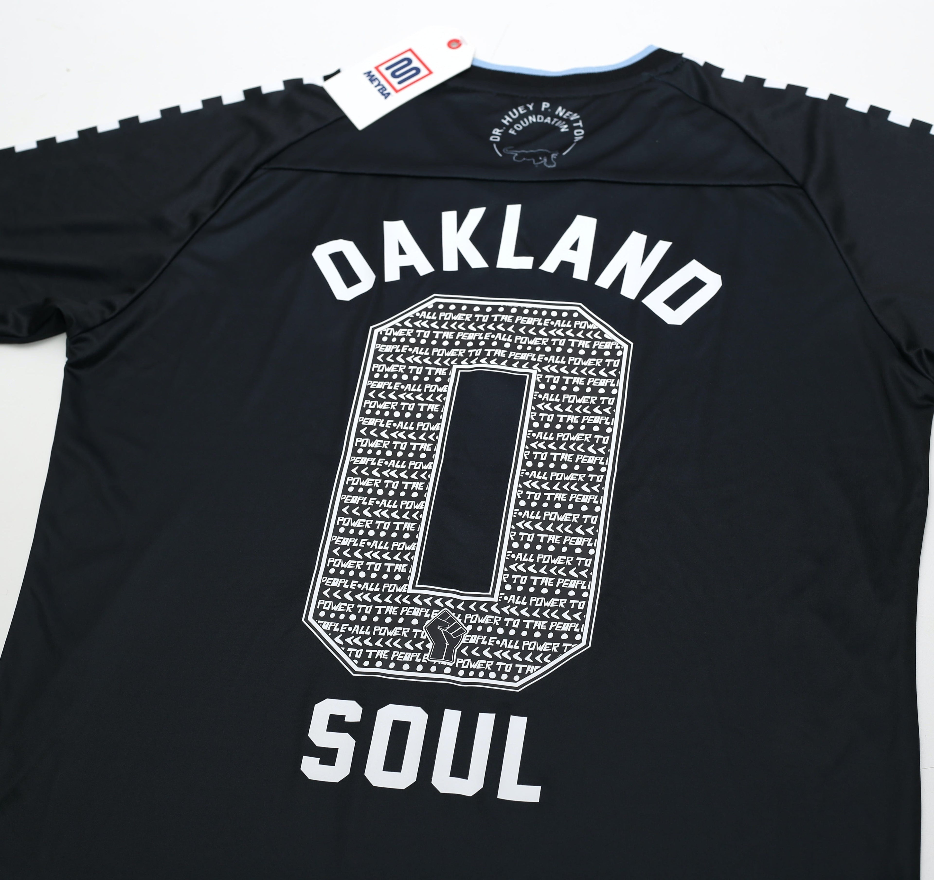 2022-23 Oakland Soul Rooted in Power Meyba football shirt BNWT