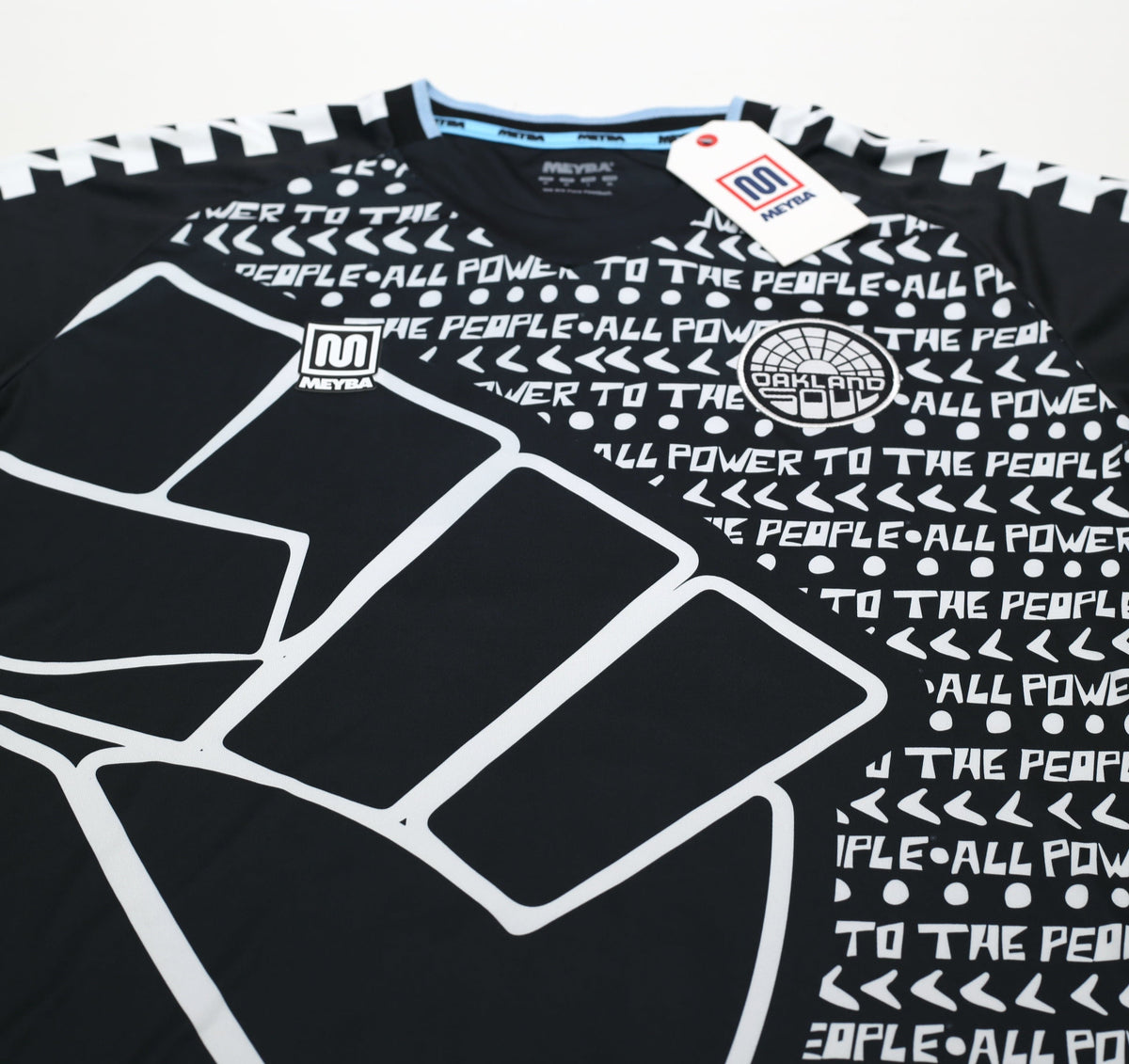 2022-23 Oakland Soul Rooted in Power Meyba football shirt BNWT