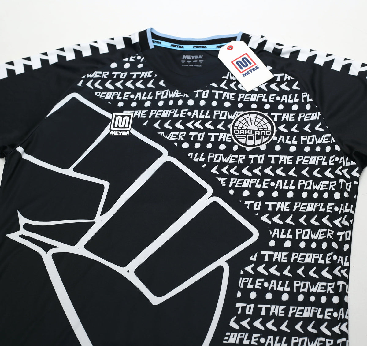 2022-23 Oakland Soul Rooted in Power Meyba football shirt BNWT