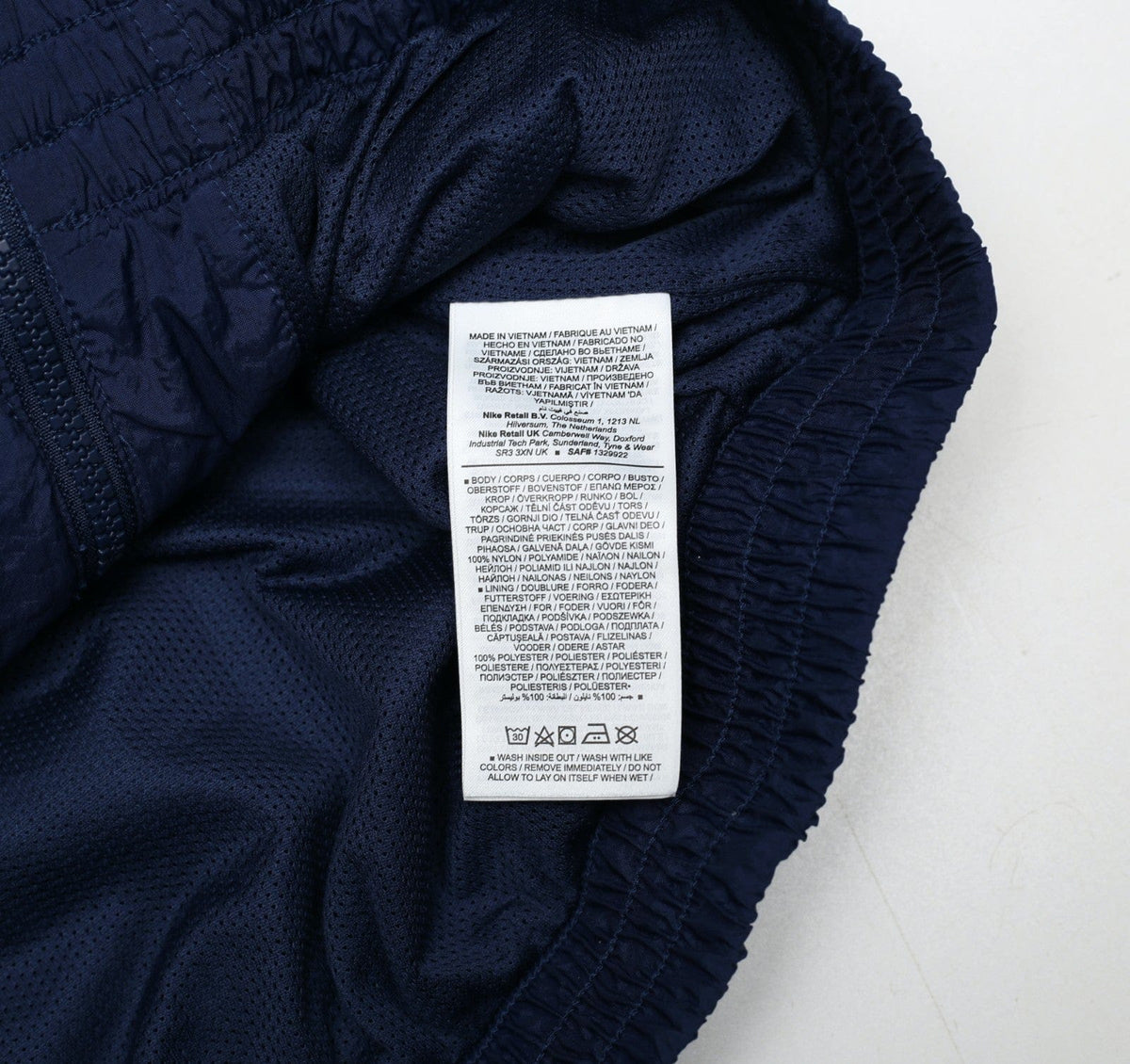 2022/23 PSG Nike Strike Anthem Jacket Midnight Navy (M) Paris Saint Germain