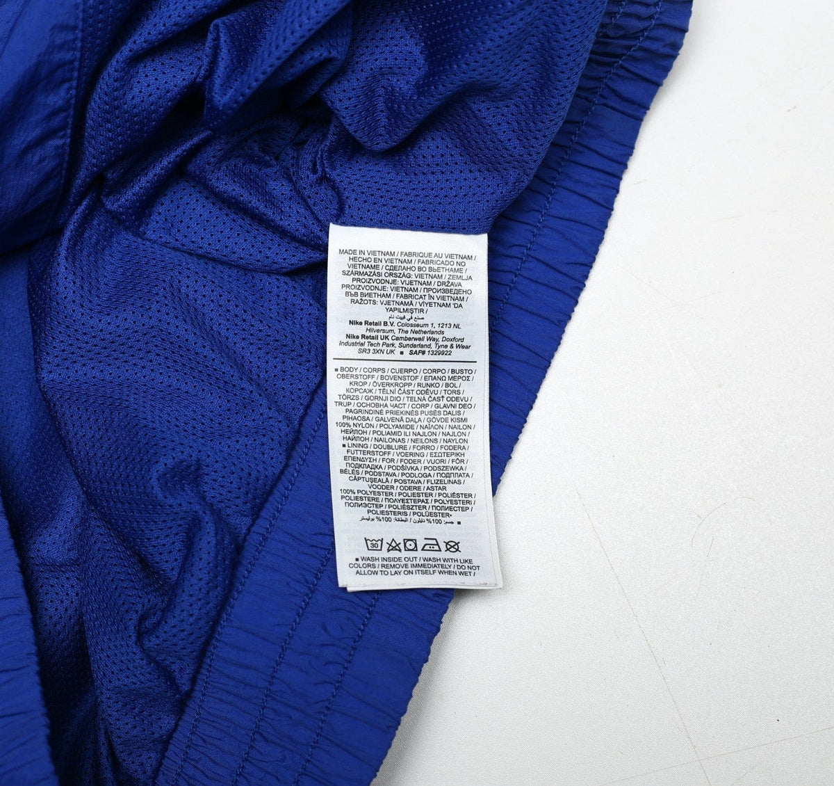 2022/23 PSG Nike Strike Anthem Jacket Royal Blue (M) Paris Saint Germain
