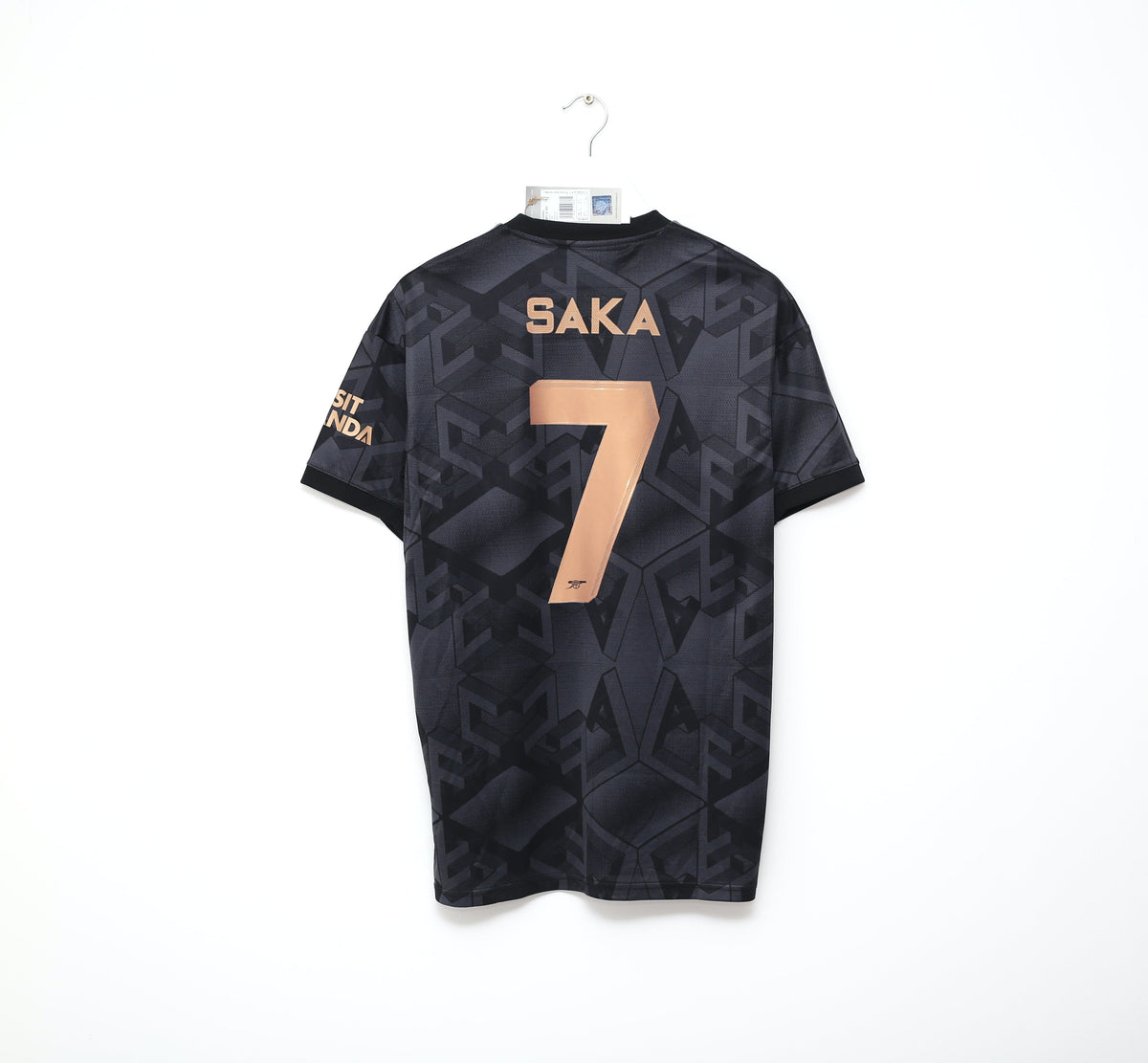 2022/23 SAKA #7 Arsenal adidas Away Football Shirt (M/L) BNWT