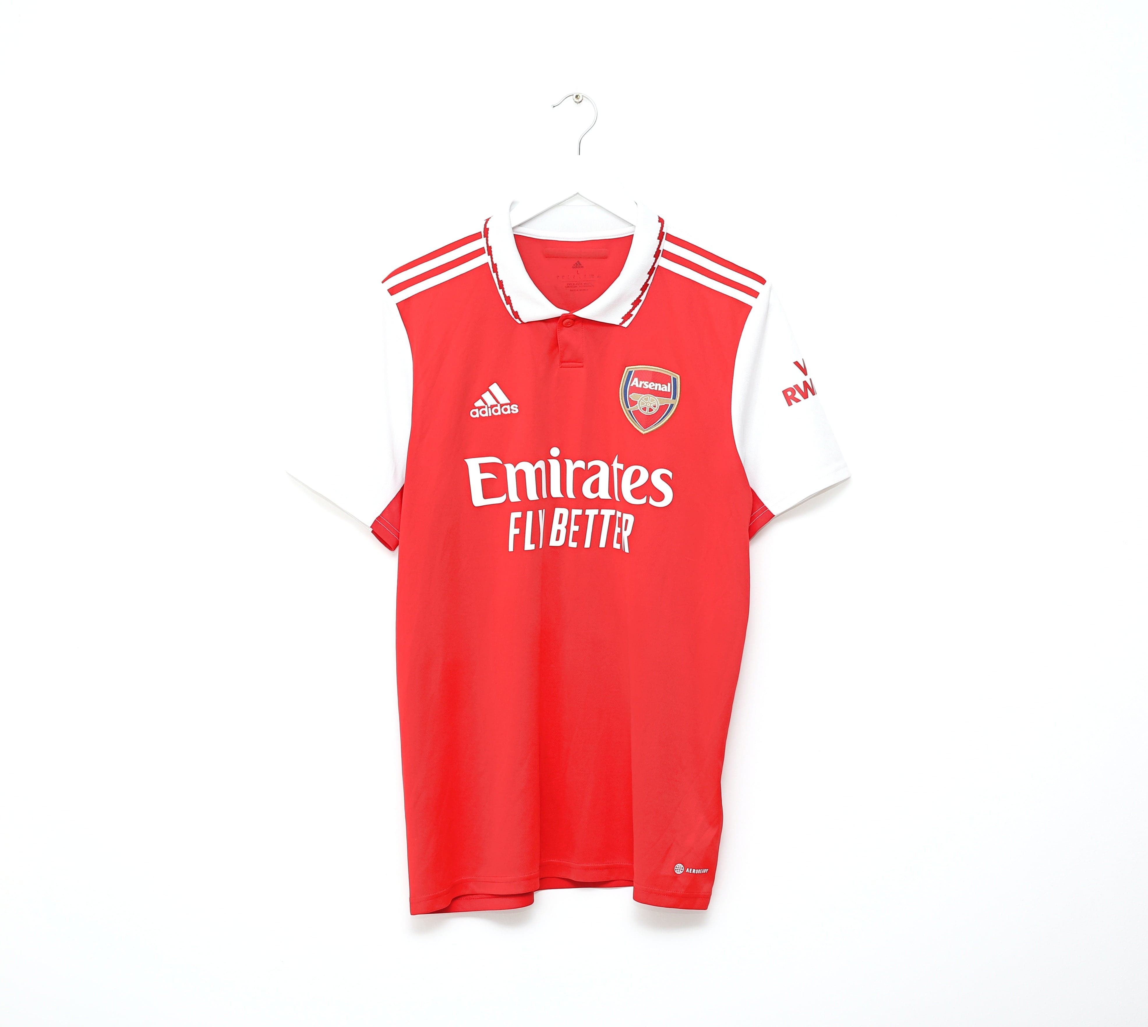2022/23 SAKA #7 Arsenal Home Football Shirt | Size L | Classic Arsenal