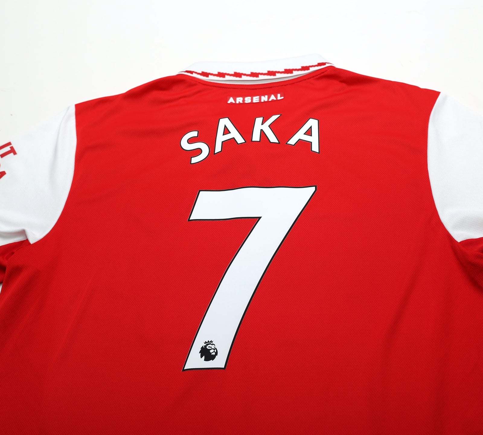 2022/23 SAKA #7 Arsenal Adidas Home Football Shirt (L)