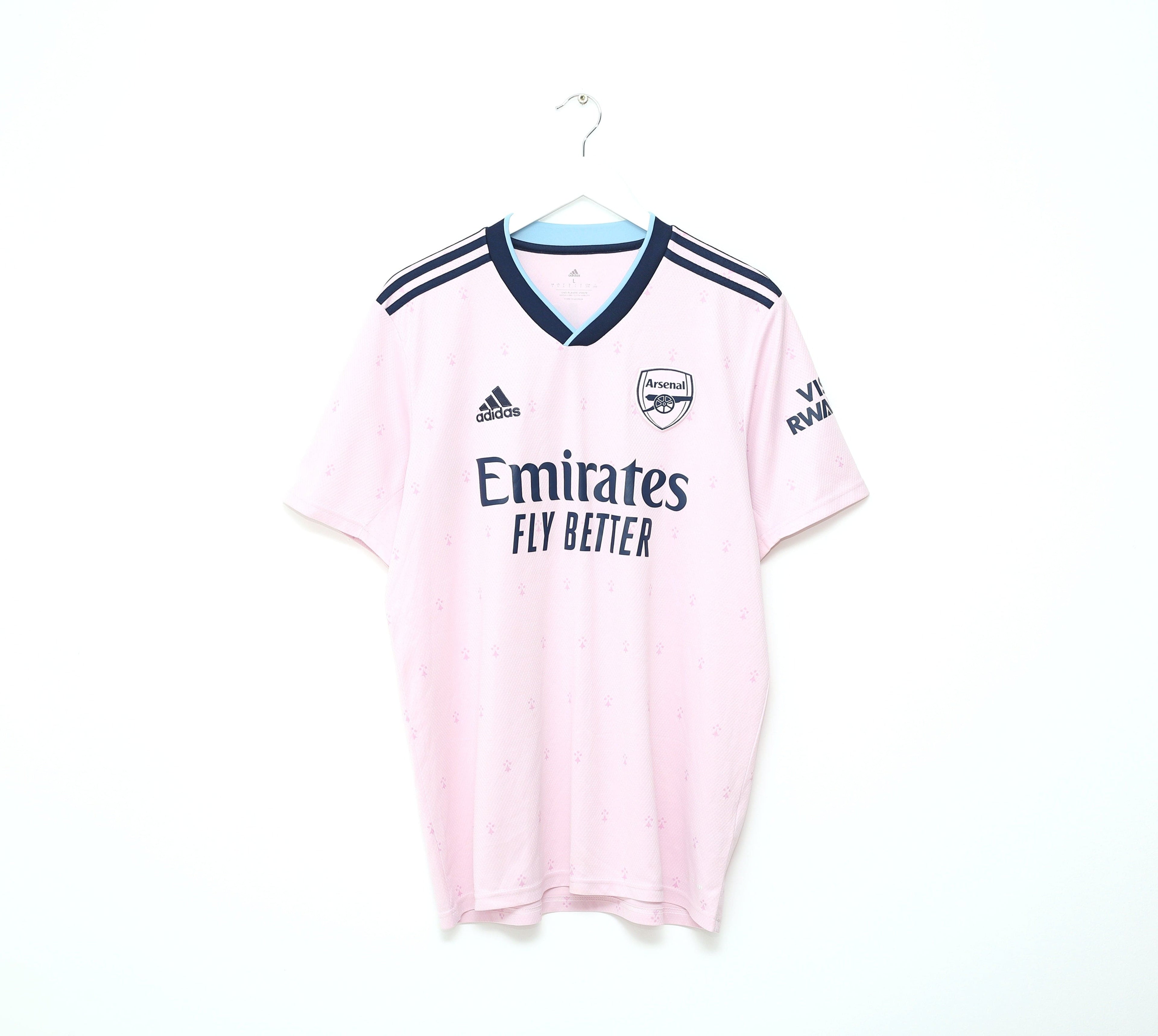 2022/23 SAKA #7 Arsenal Adidas Third Football Shirt (L)