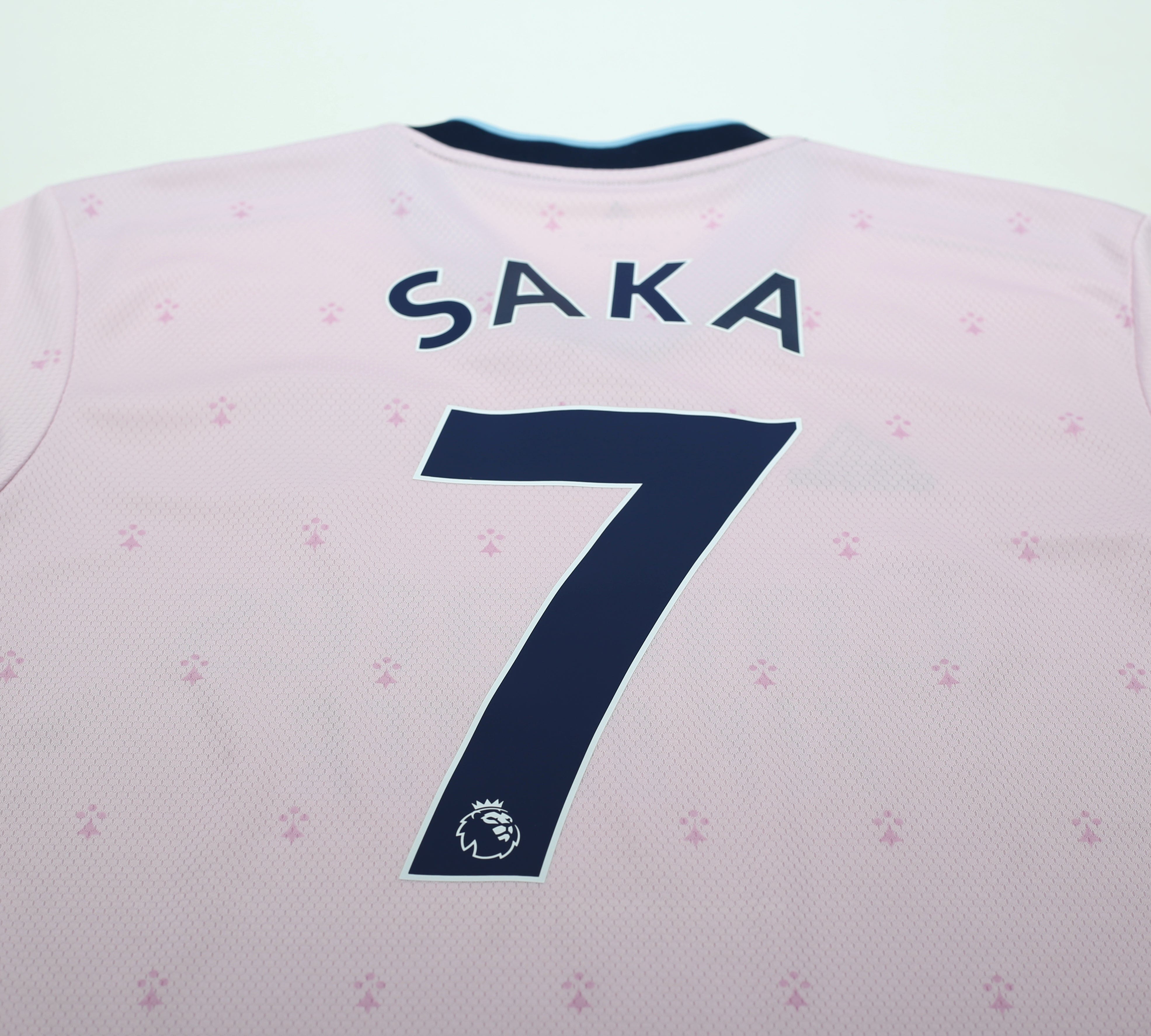 2022/23 SAKA #7 Arsenal Adidas Third Football Shirt (L)