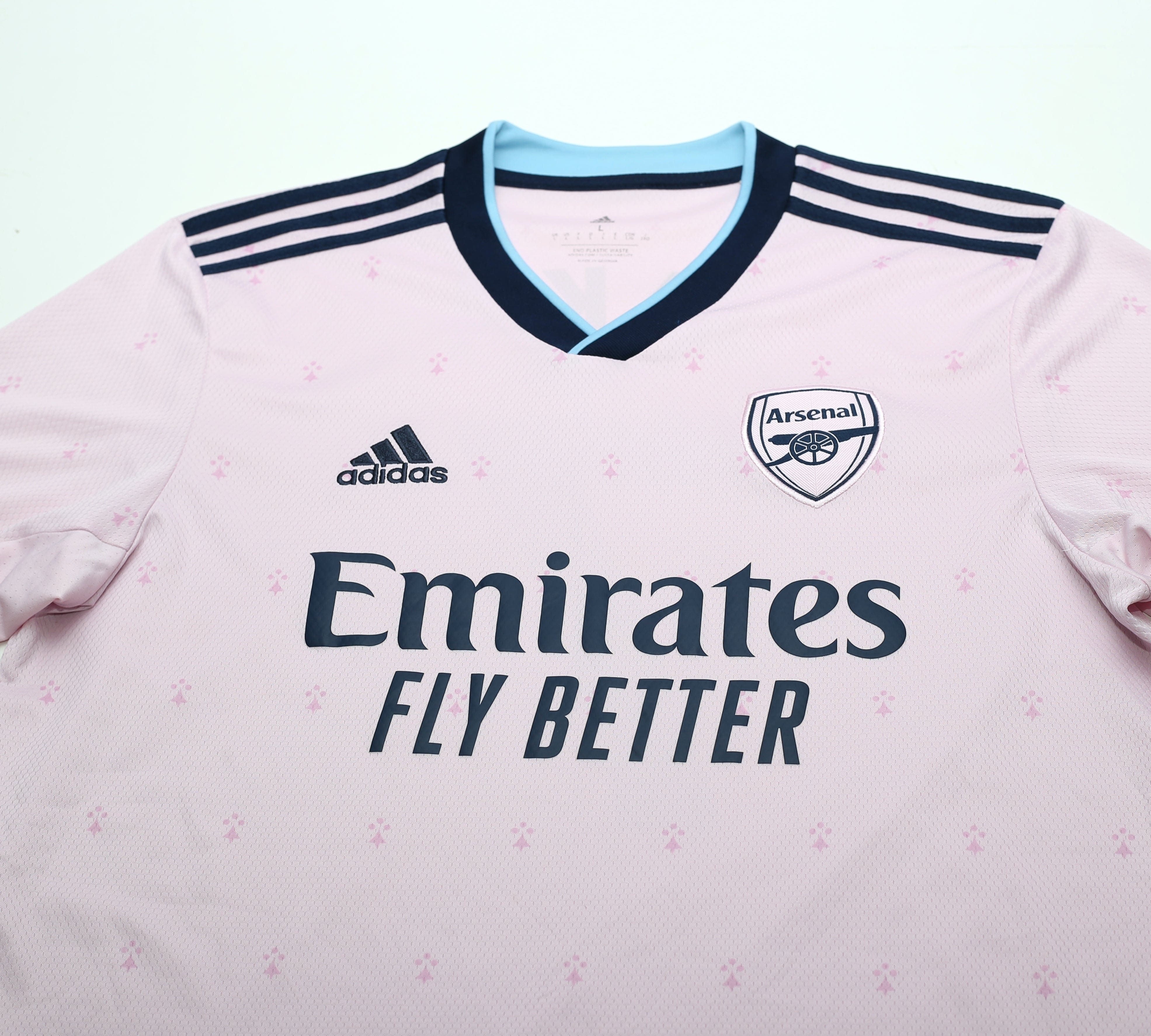 2022/23 SAKA #7 Arsenal Adidas Third Football Shirt (L)