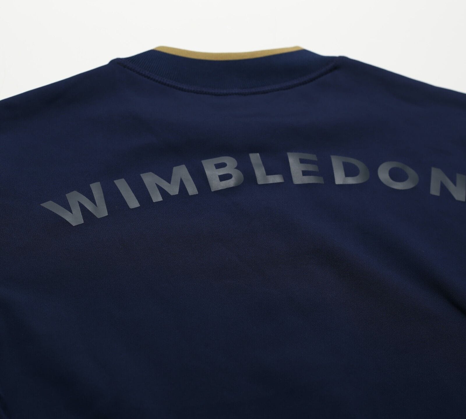 2022/23 WIMBLEDON Hummel Match Worn Football Track Top (M) FOOTBALL MANAGER