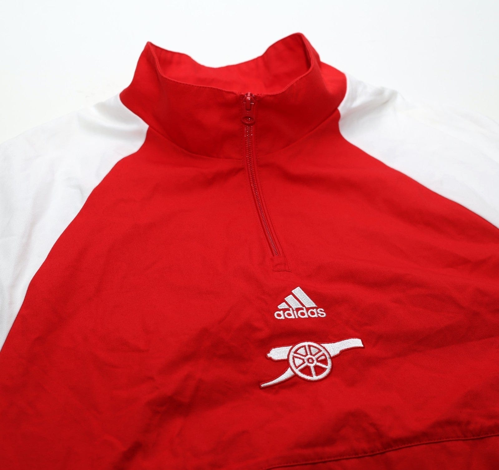 2023/24 ARSENAL adidas Icons 1/4 Zip Football Track Top Jacket (S/M)