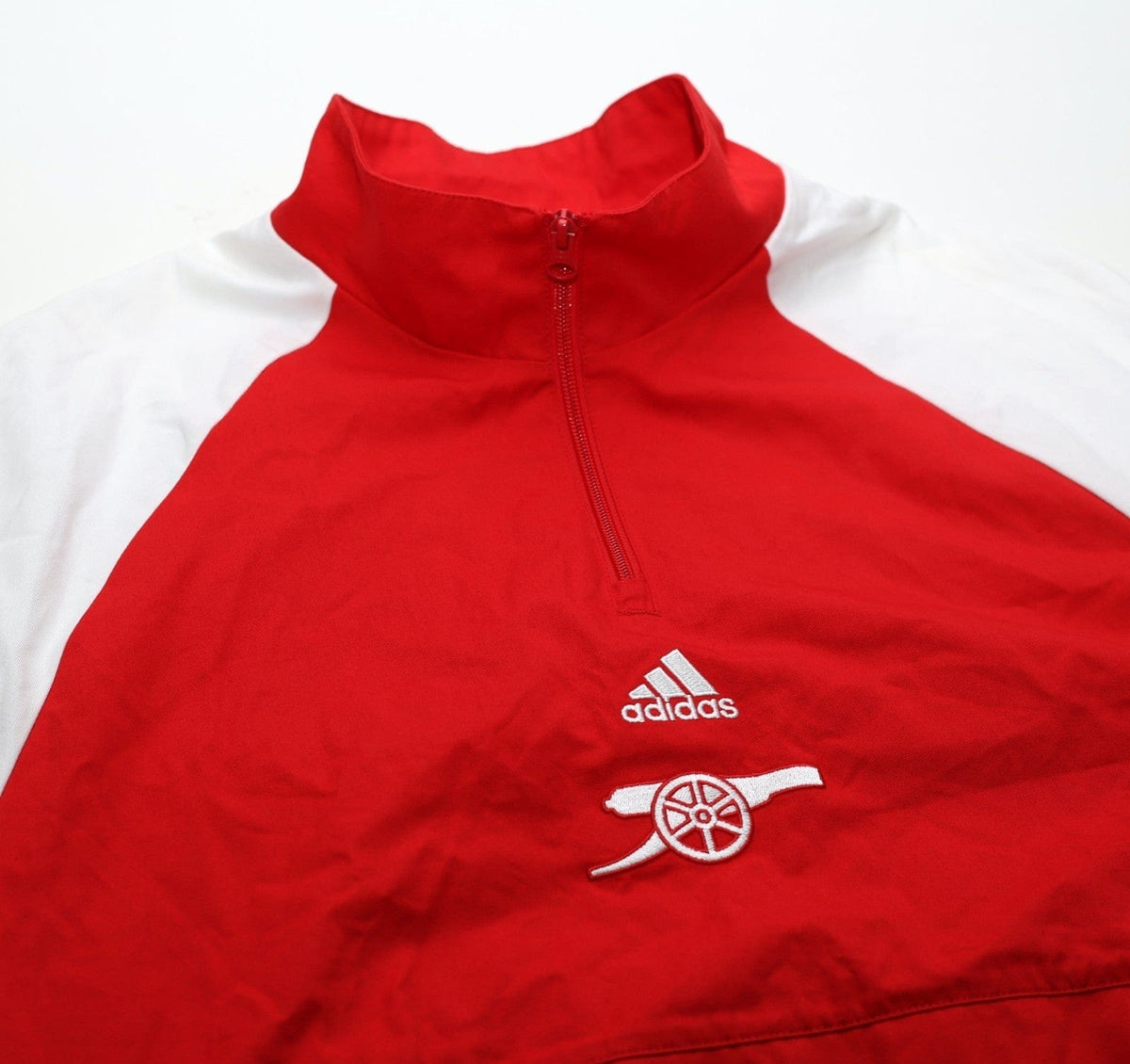 2023/24 ARSENAL adidas Icons 1/4 Zip Football Track Top Jacket (S/M)