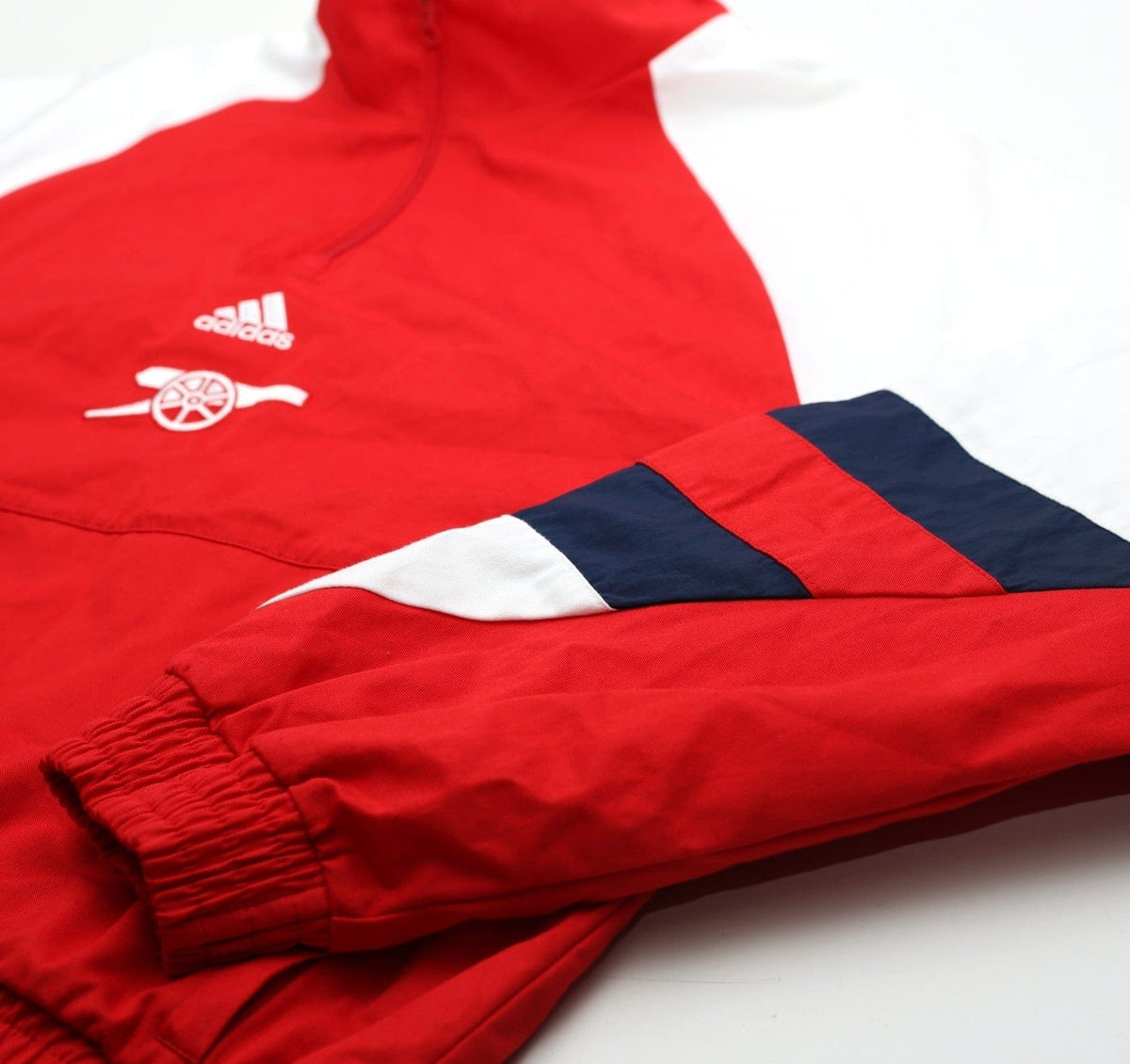 2023/24 ARSENAL adidas Icons 1/4 Zip Football Track Top Jacket (S/M)