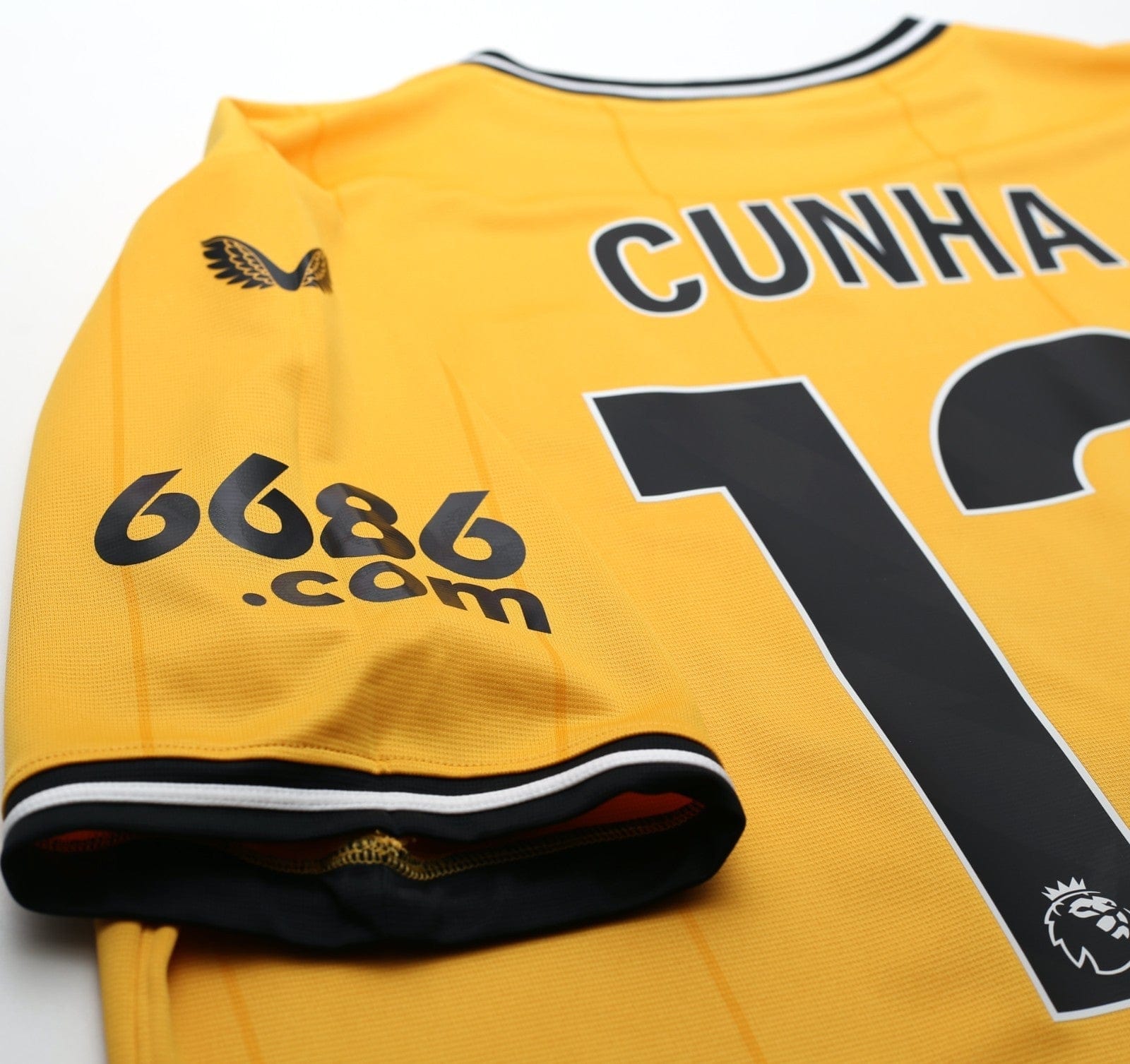 2023/24 CUNHA #12 Wolverhampton Wanderers Castore Home Football Shirt XL Wolves