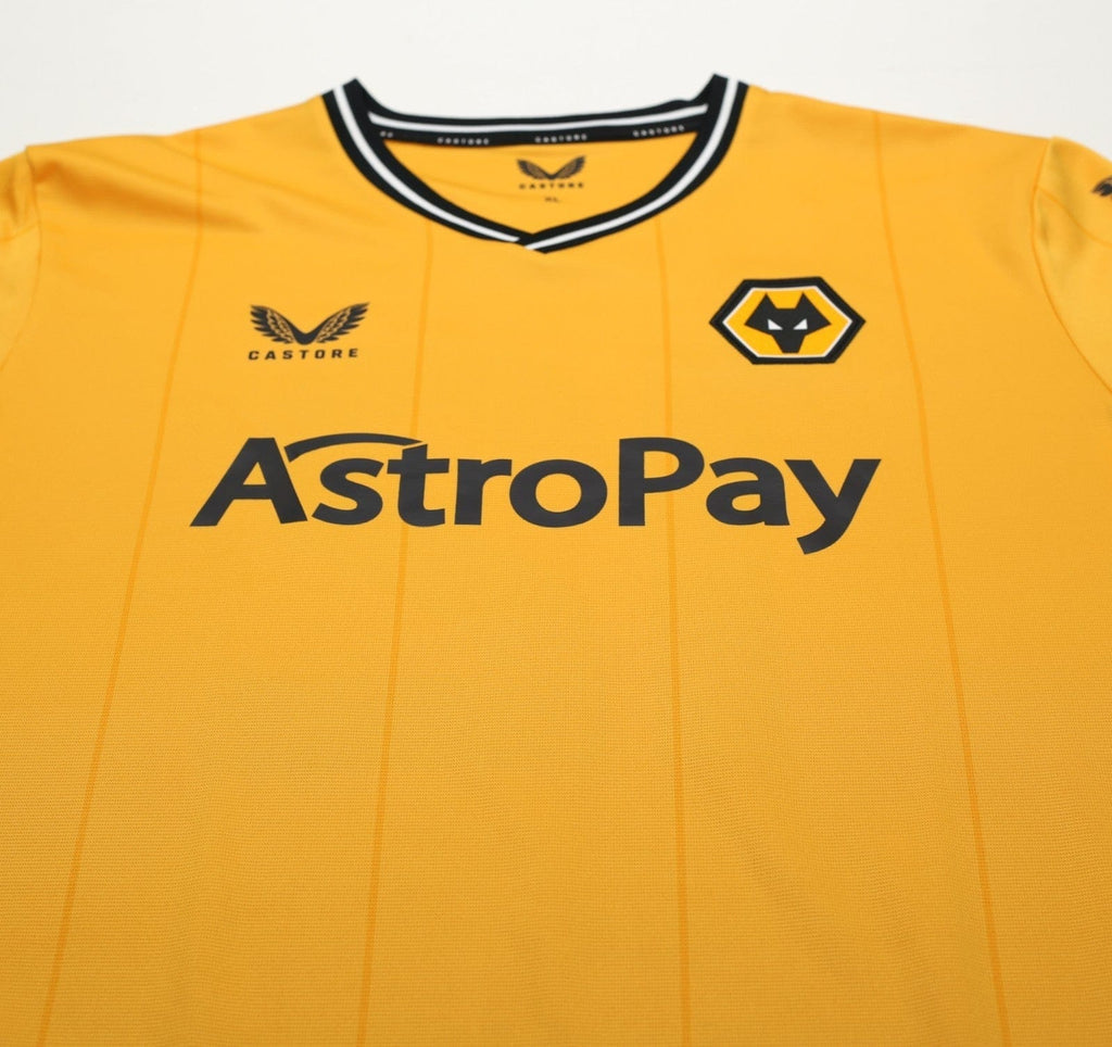 2023/24 CUNHA #12 Wolverhampton Wanderers Castore Home Football Shirt XL Wolves