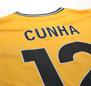2023/24 CUNHA #12 Wolverhampton Wanderers Castore Home Football Shirt XL Wolves