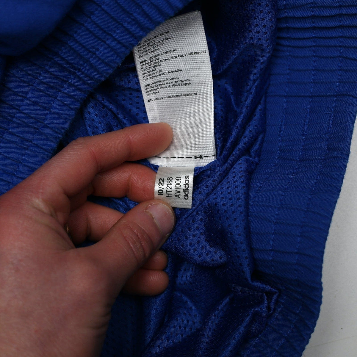 2023/24 Italy adidas Icons 1/4 Zip Football Track Top Jacket (L)