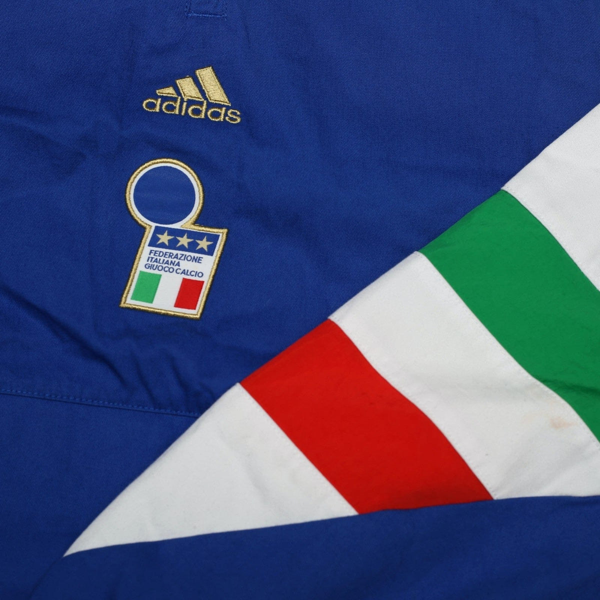 2023/24 Italy adidas Icons 1/4 Zip Football Track Top Jacket (S/M)