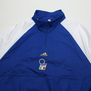 2023/24 Italy adidas Icons 1/4 Zip Football Track Top Jacket (S/M)