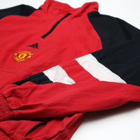 2023/24 Manchester United adidas Icons 1/4 Zip Football Track Top Jacket (M/L)