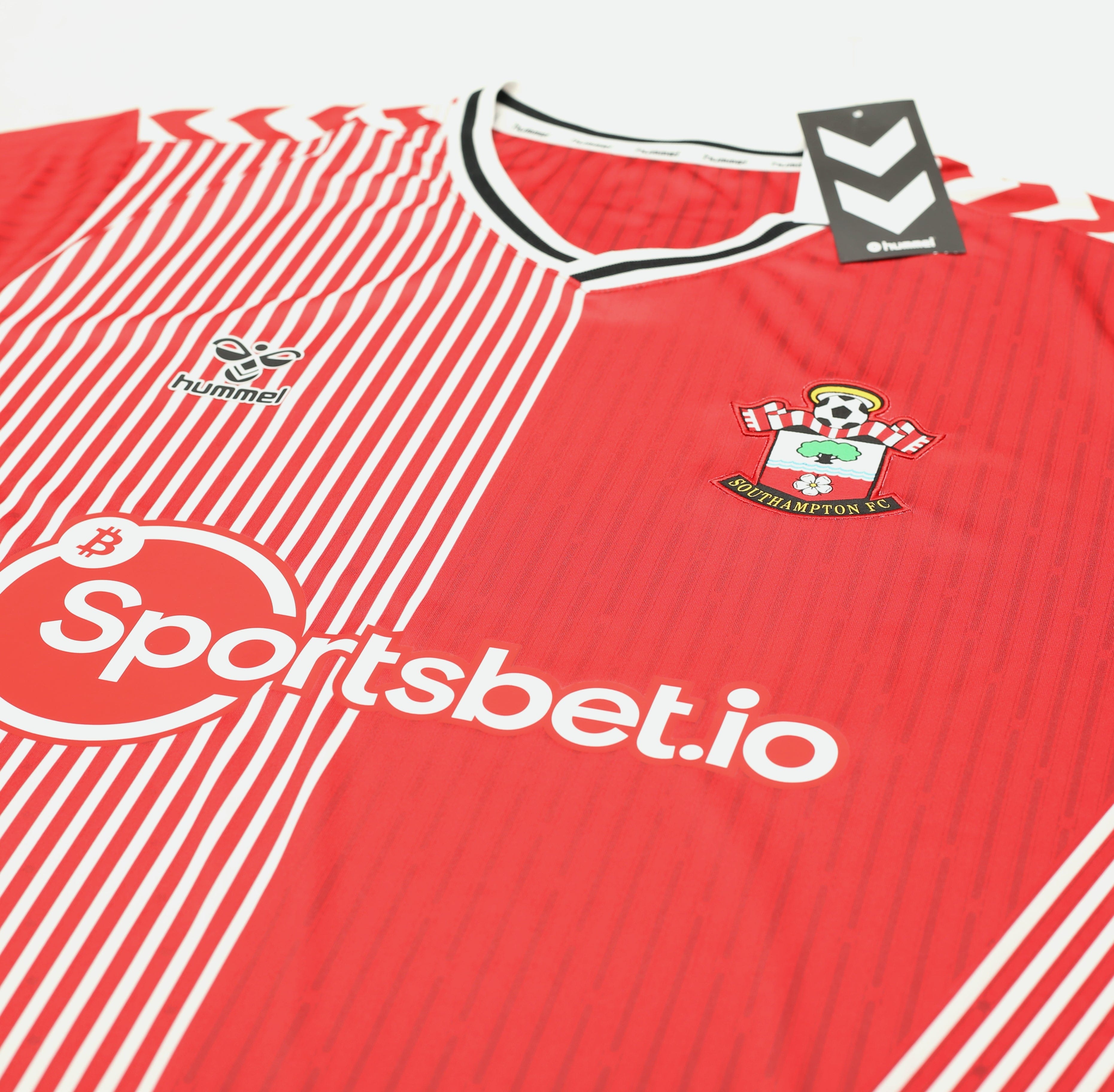 2023-24 Southampton hummel Home Shirt Long Sleeve