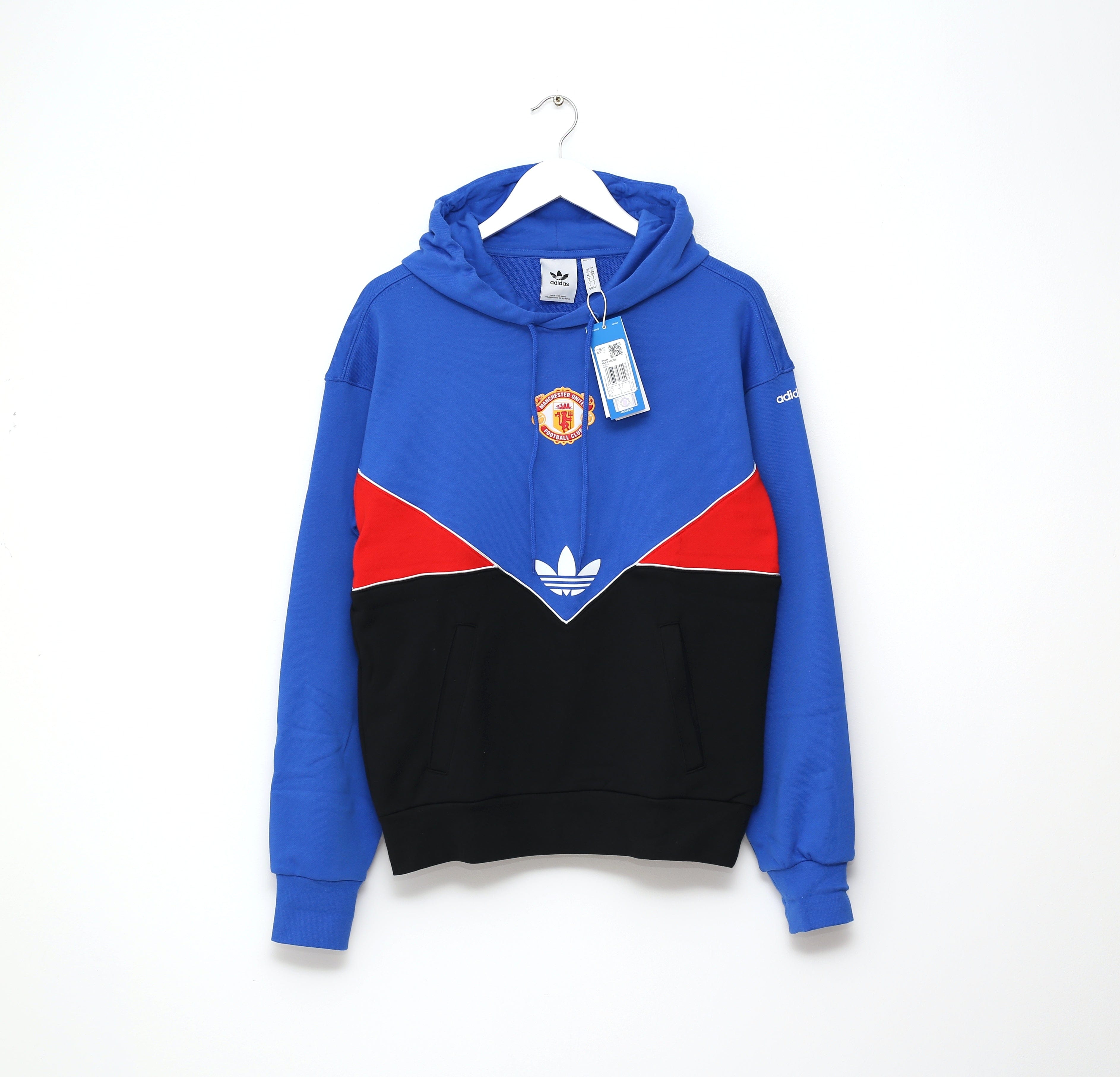 ウェア Adidas Manchester United retro Men's adidas Originals Black Manchester United Retro Raglan