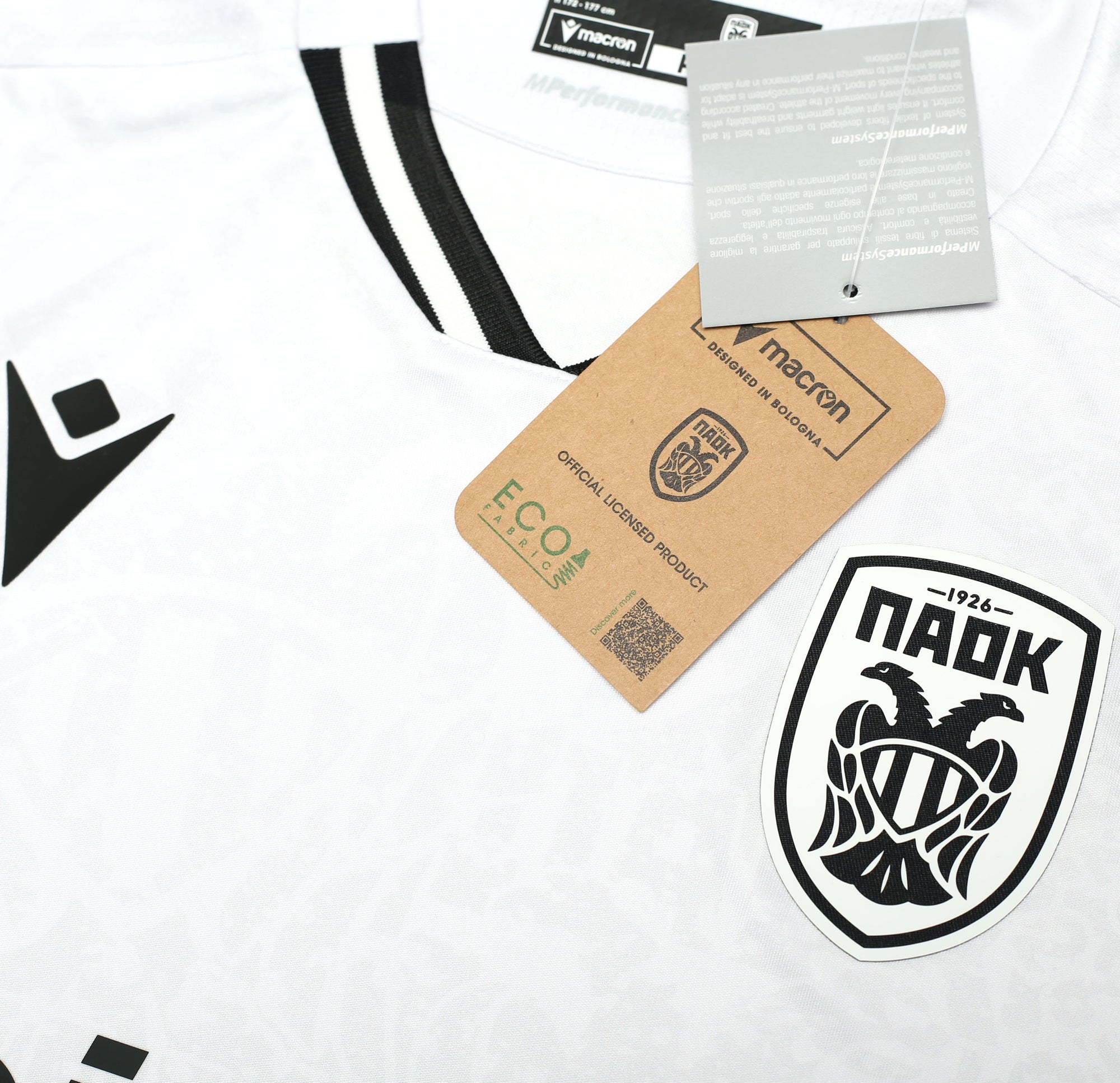 2024/25 PAOK FC Macron Away match shirt NEW