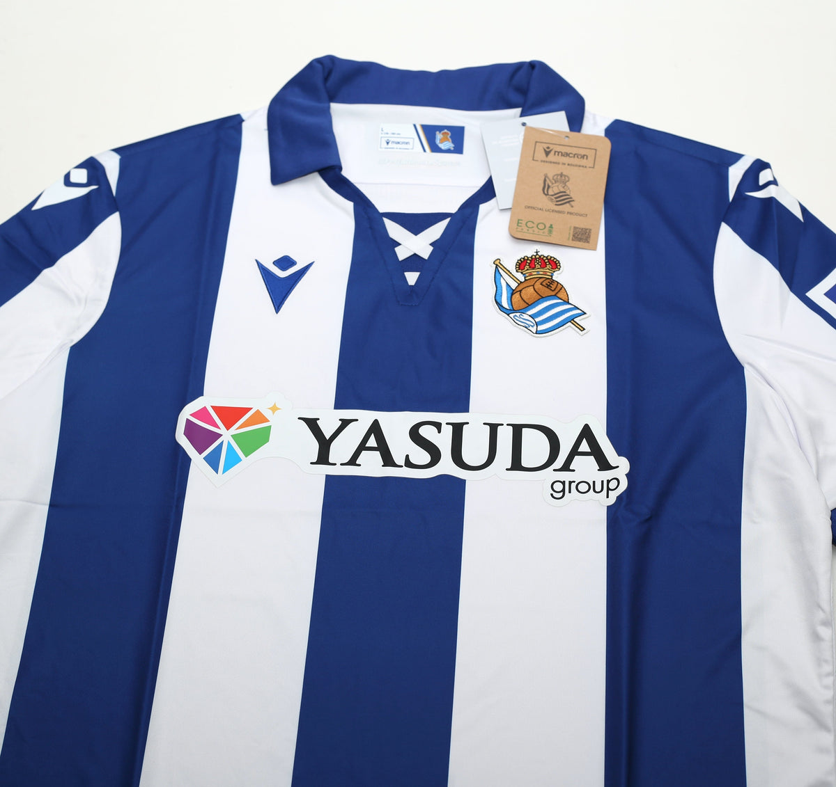 2024/25 Real Sociedad Macron home shirt | New | All sizes