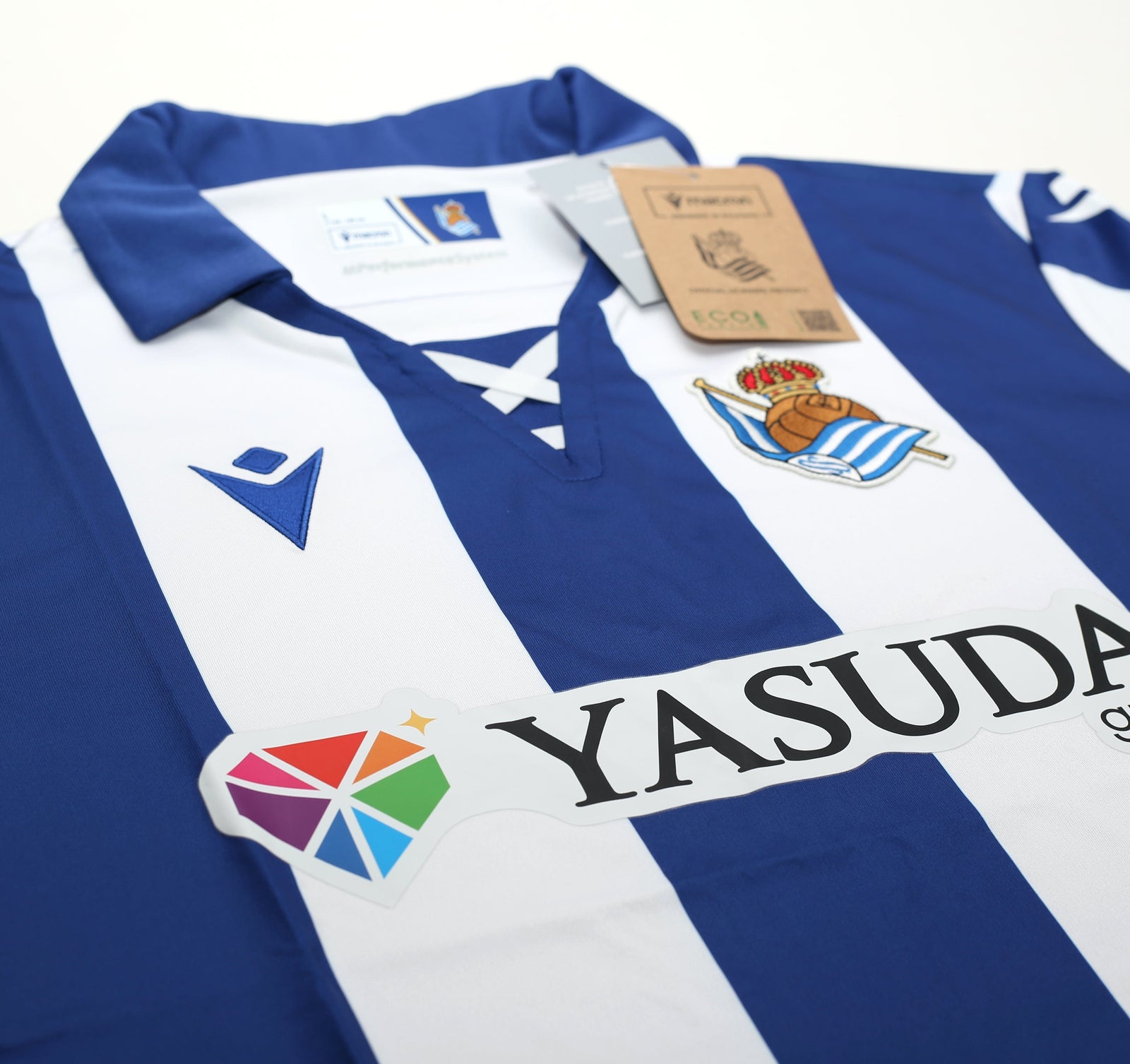 2024/25 Real Sociedad Macron home shirt | New | All sizes
