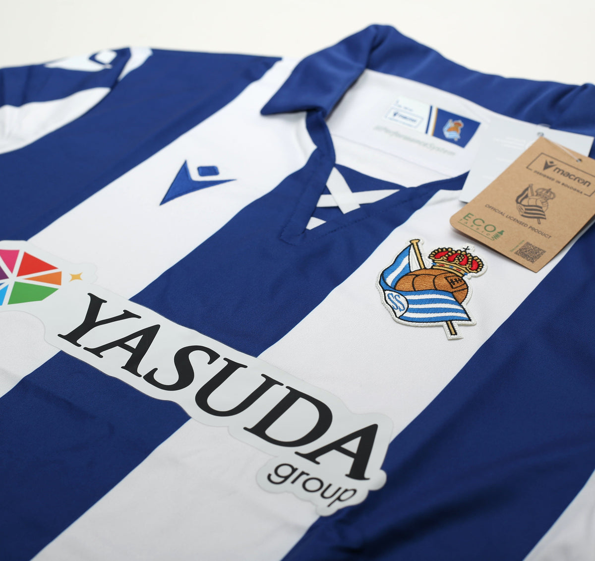 2024/25 Real Sociedad Macron home shirt | New | All sizes