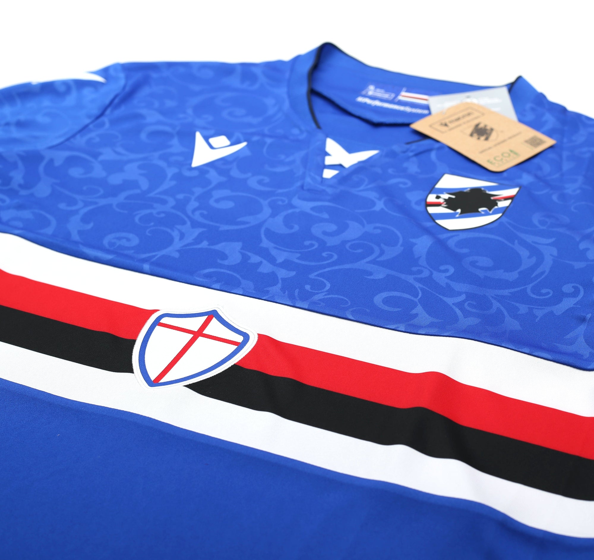 2024/25 Sampdoria home shirt New | Sponsor free | All sizes