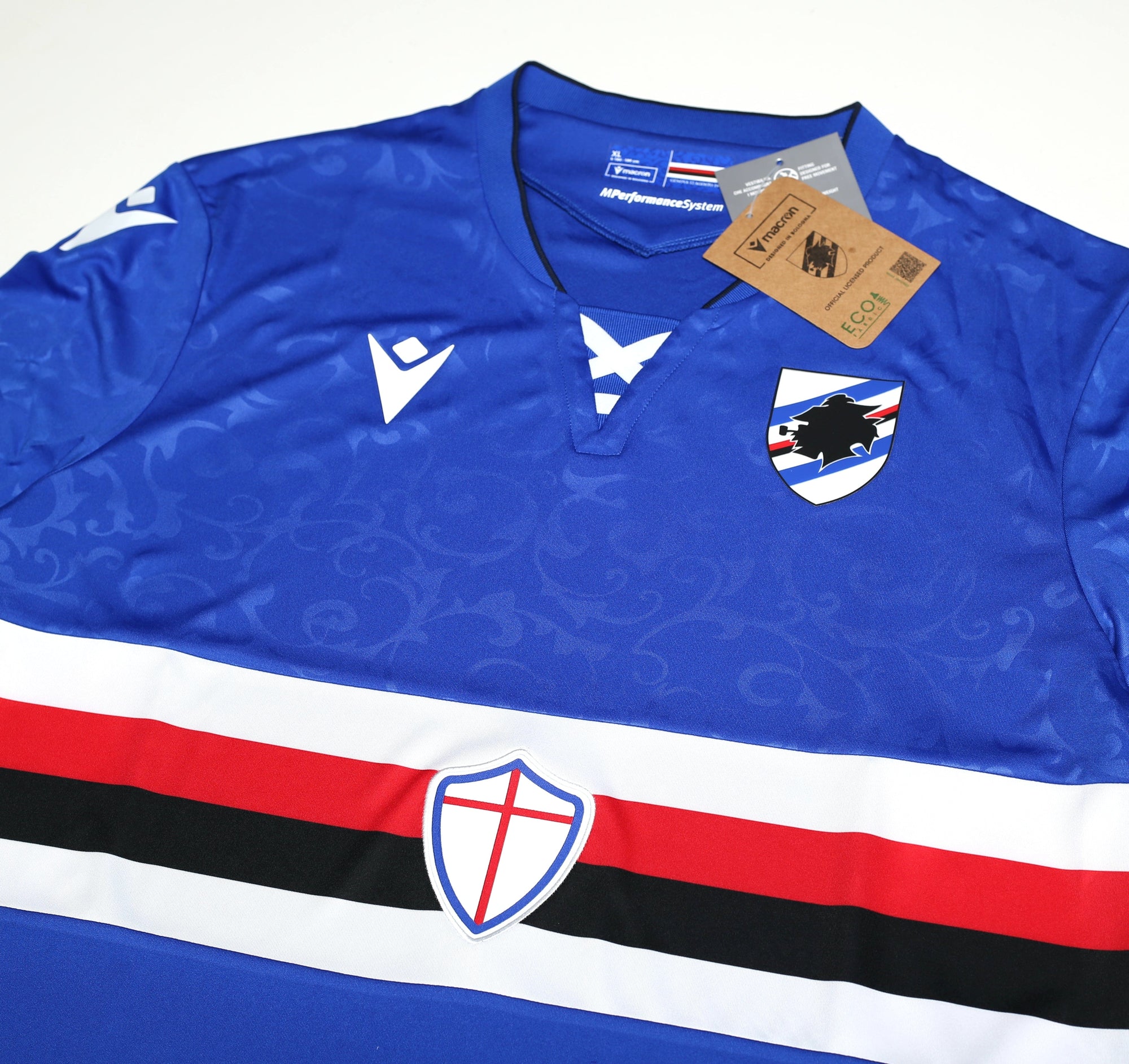 2024/25 Sampdoria home shirt New | Sponsor free | All sizes