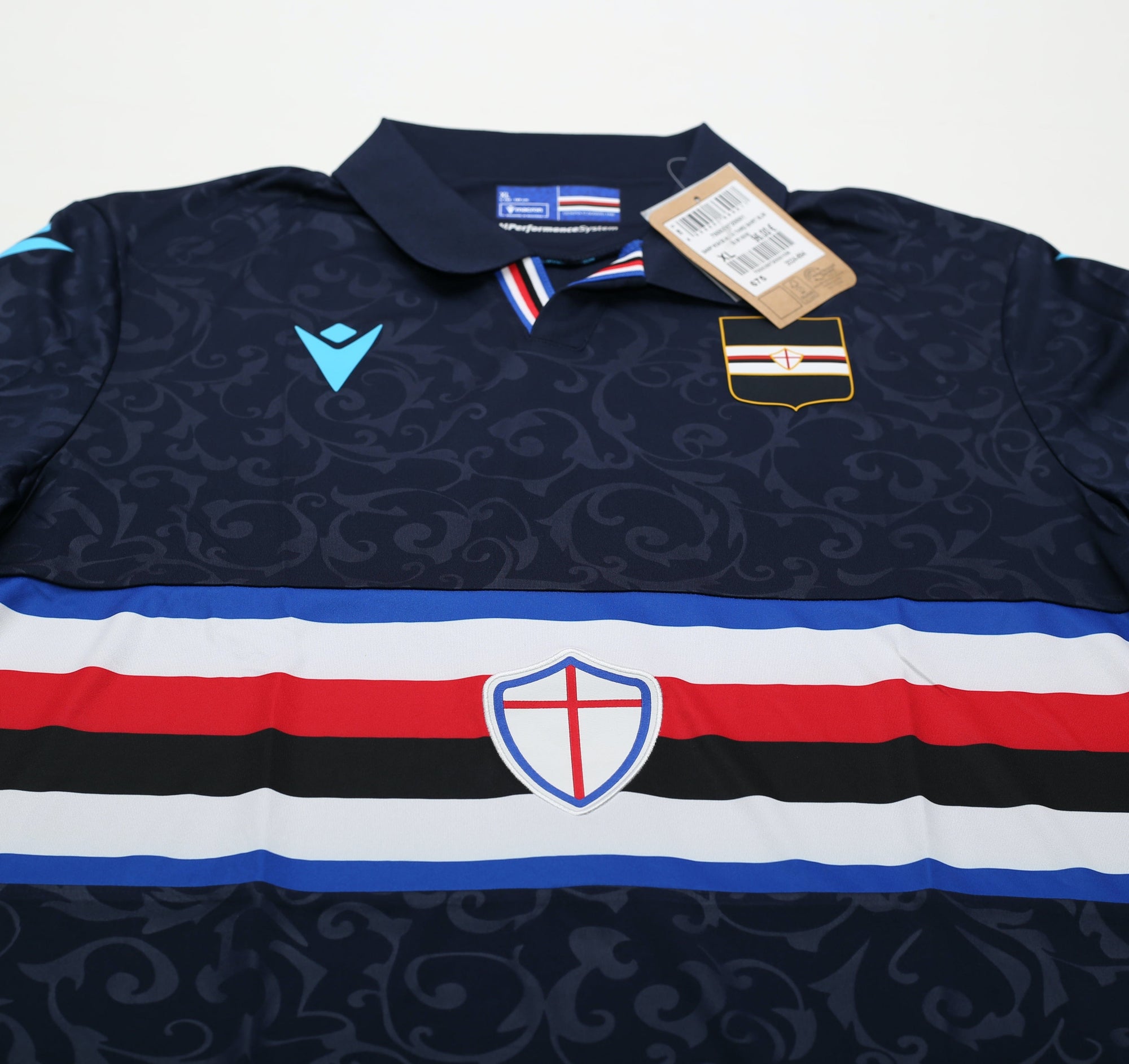 2024/25 Sampdoria third shirt New | Sponsor free | All sizes