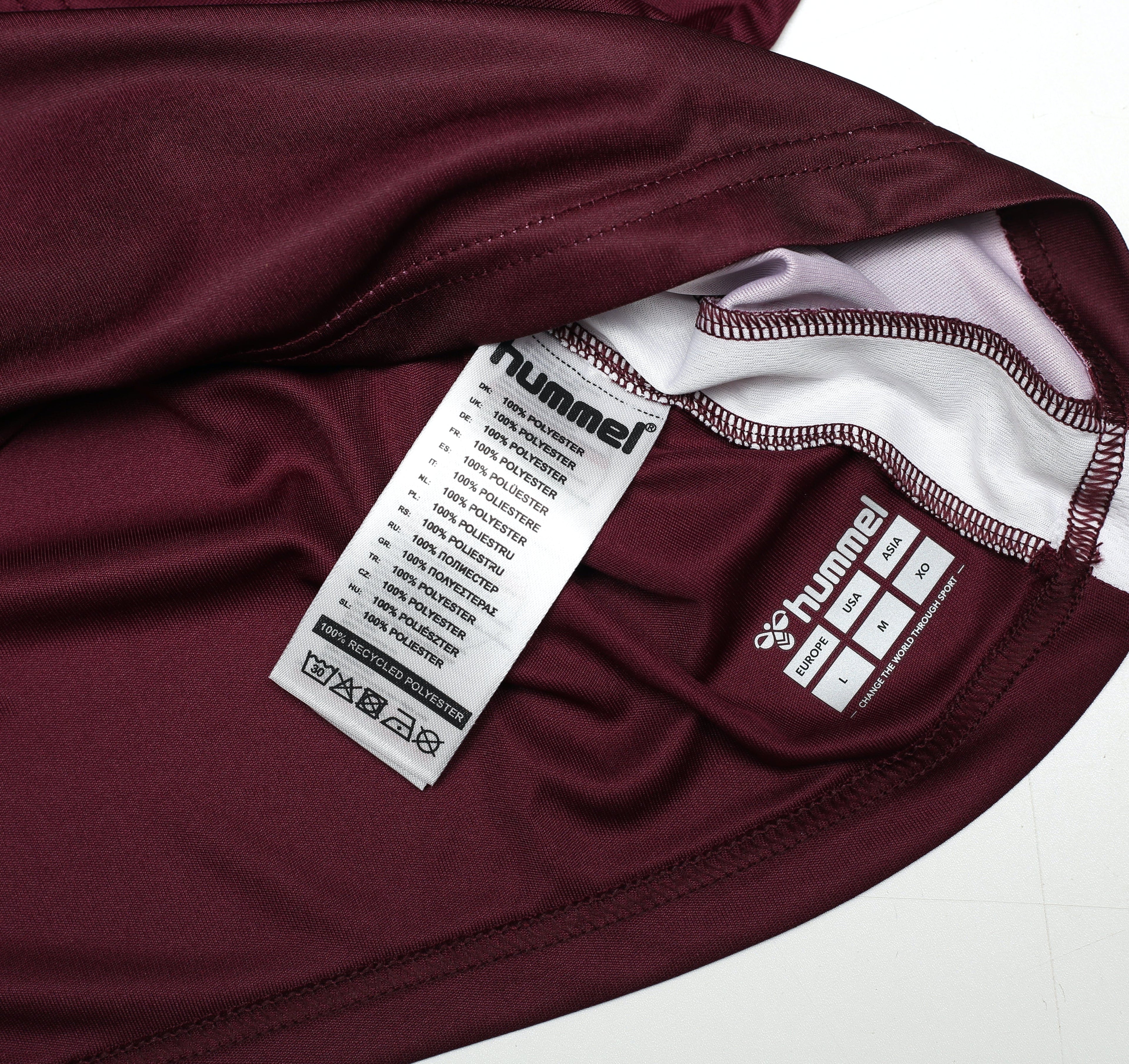 2025-26 Hearts Hummel long sleeve home shirt (New in bag)