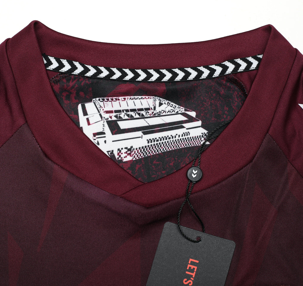 2025-26 Hearts Hummel long sleeve home shirt (New in bag)