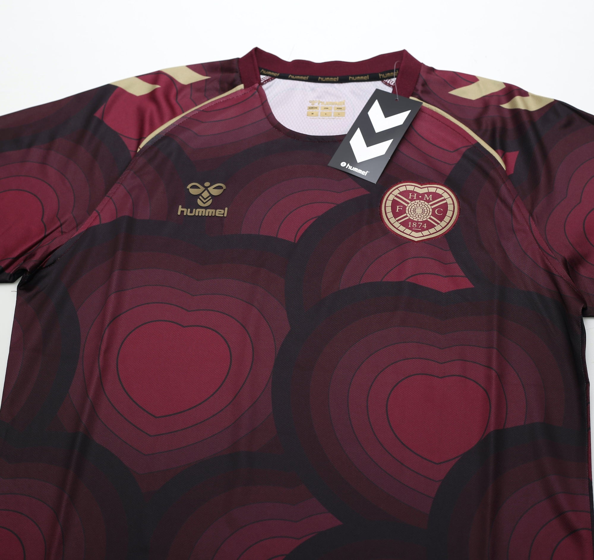 2025-26 Hearts Hummel match day home shirt (New in bag)