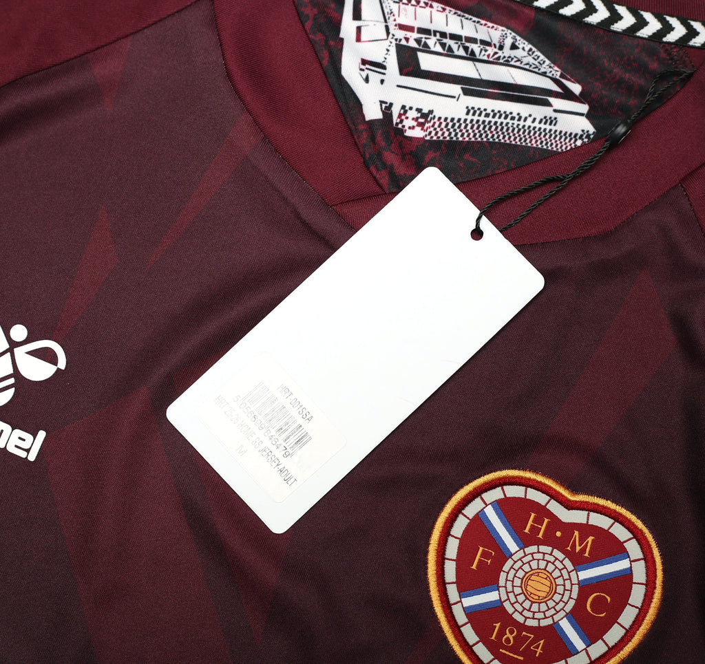2025-26 Hearts Hummel match day home shirt (New in bag)