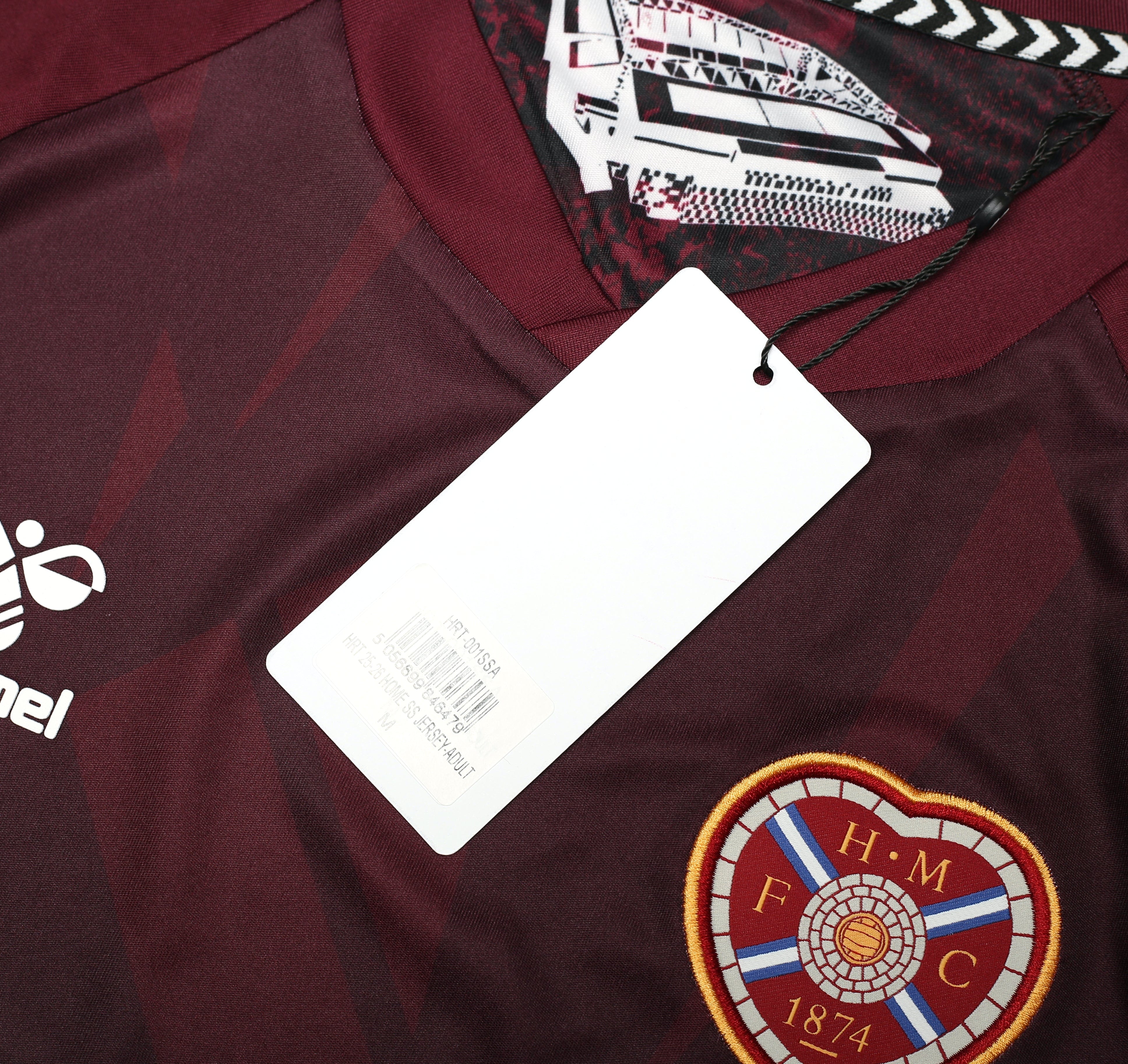 2025-26 Hearts Hummel match day home shirt (New in bag)