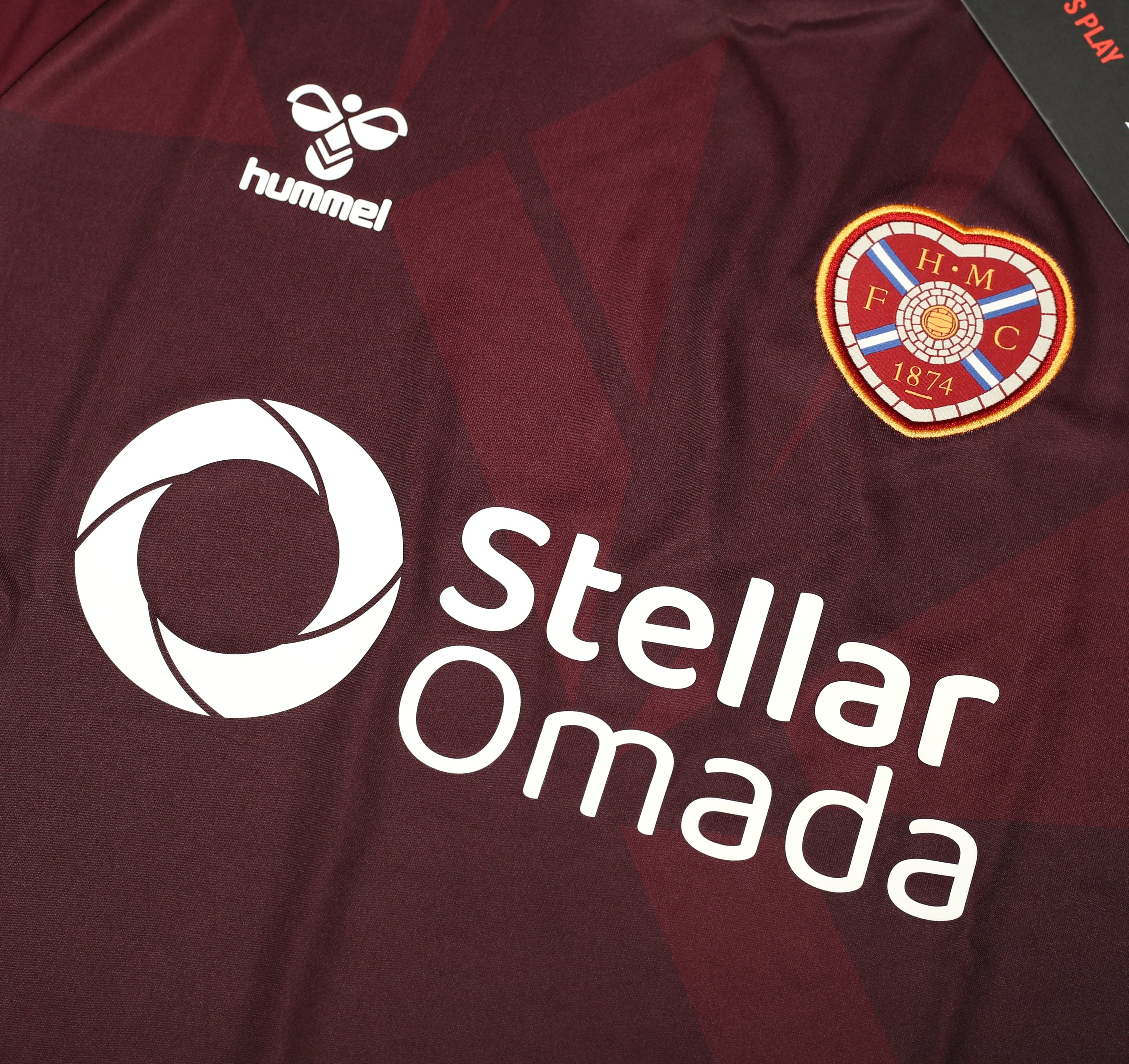 2025-26 Hearts Hummel match day home shirt (New in bag)