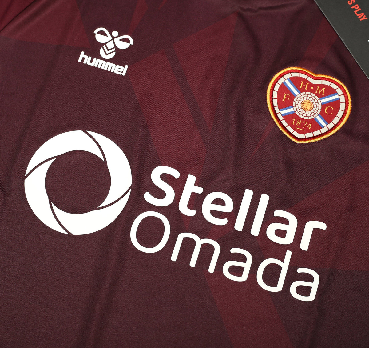 2025-26 Hearts Hummel match day home shirt (New in bag)