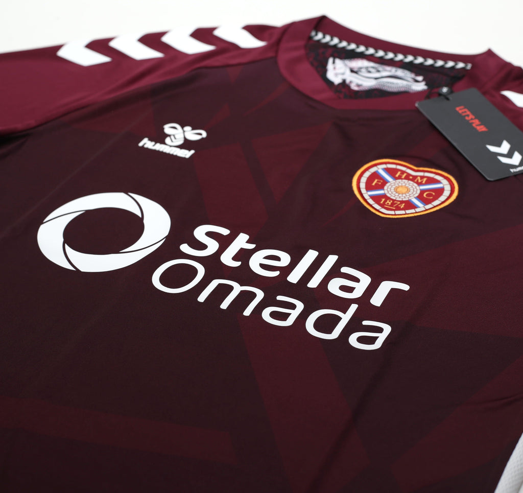 2025-26 Hearts Hummel match day home shirt (New in bag)