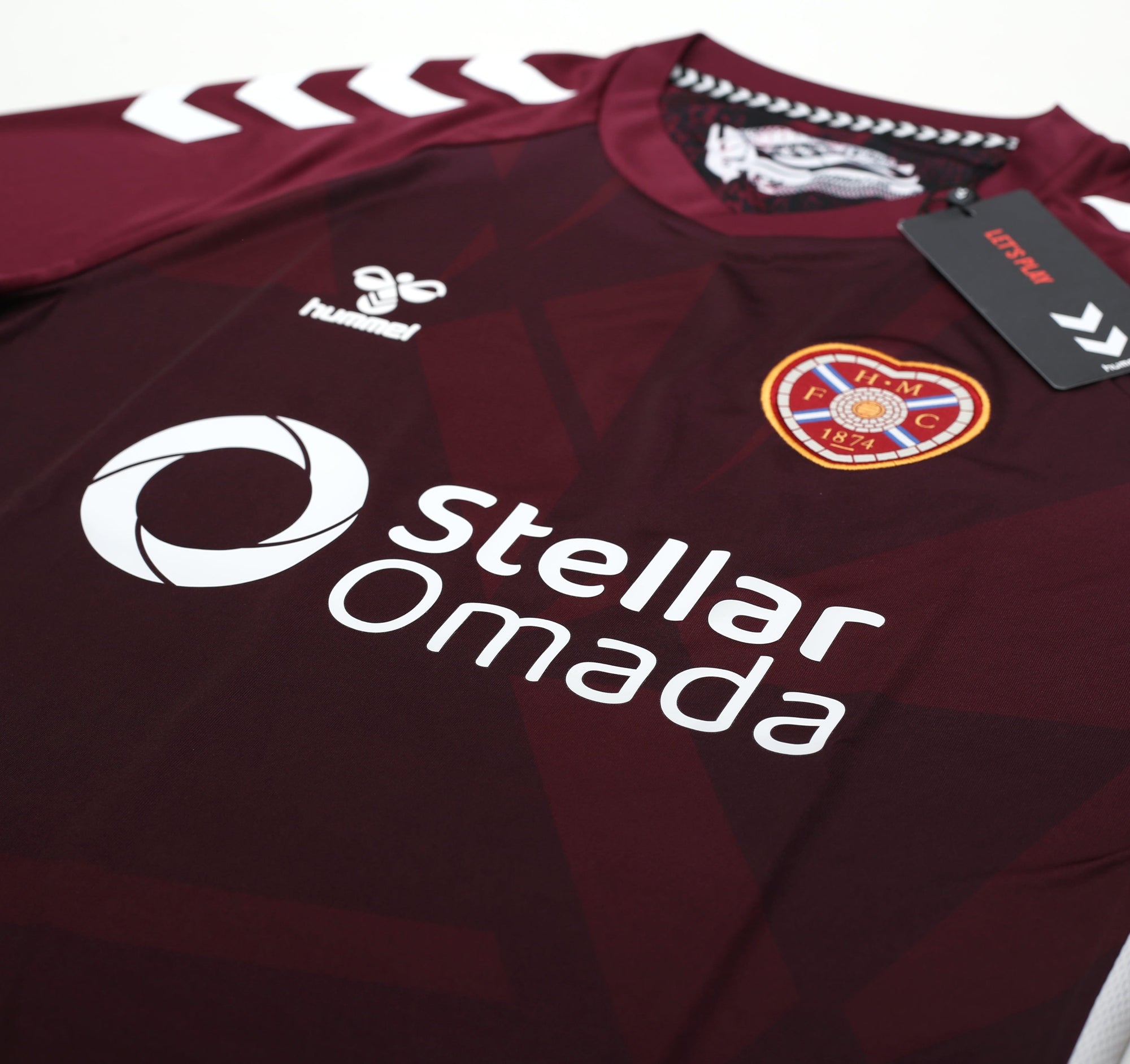 2025-26 Hearts Hummel match day home shirt (New in bag)