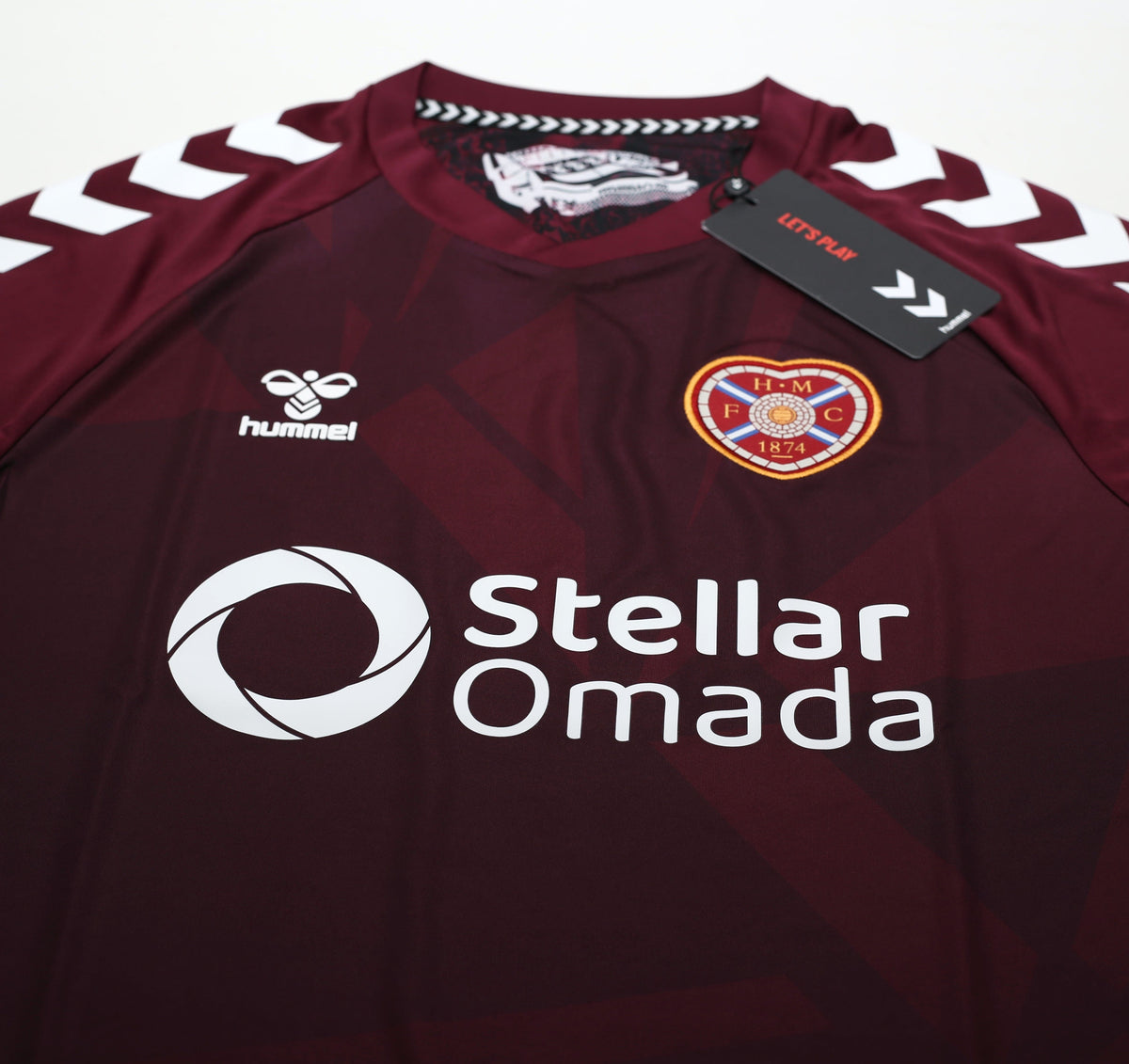 2025-26 Hearts Hummel match day home shirt (New in bag)