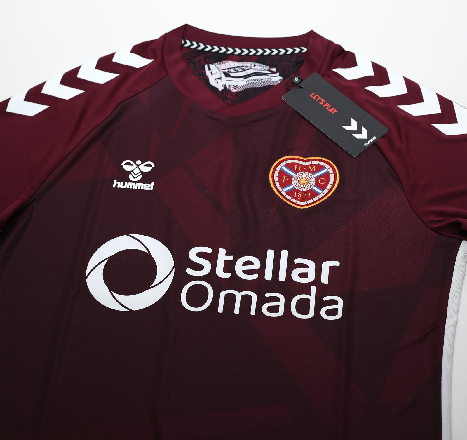 2025-26 Hearts Hummel match day home shirt (New in bag)